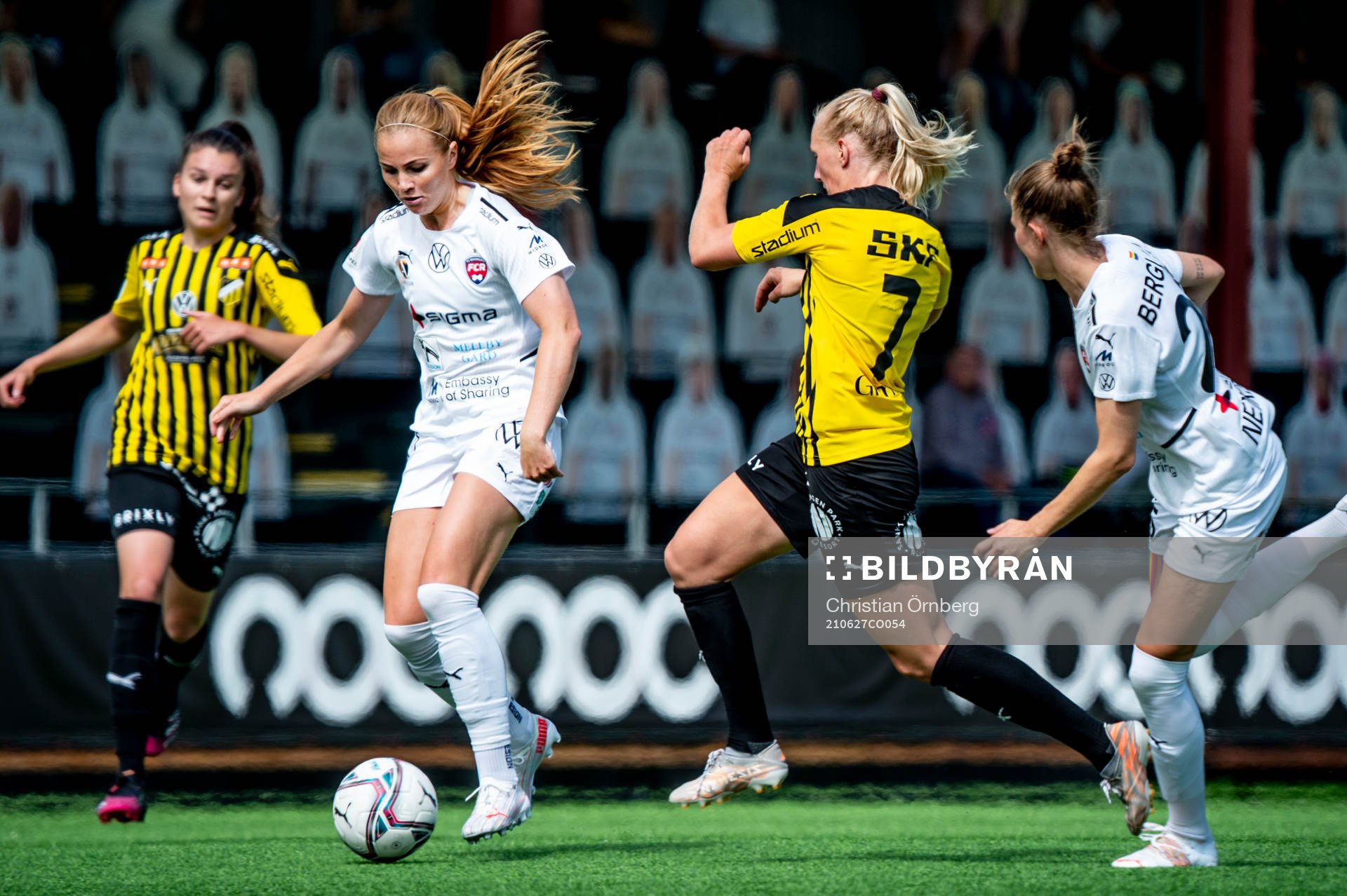 Rosengårds Glódís Perla Viggósdóttir mot Häckens