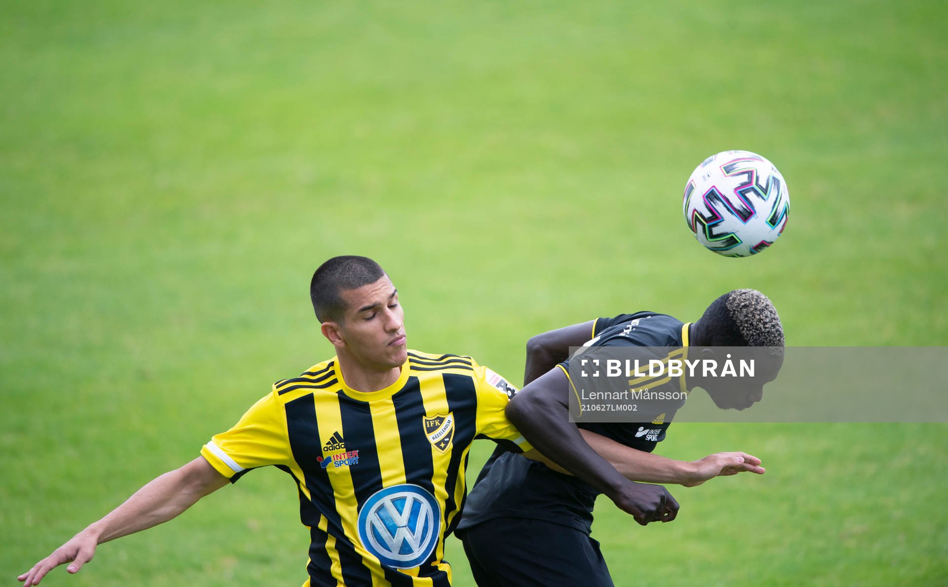 IFK Hässleholms Mustafa Owaid i matchen i division 2