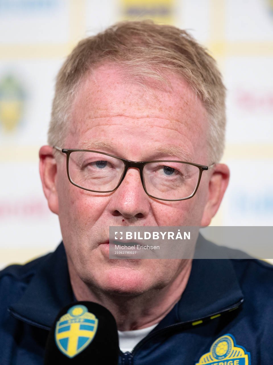 Scout Lars Jacobsson of the Swedish national football team