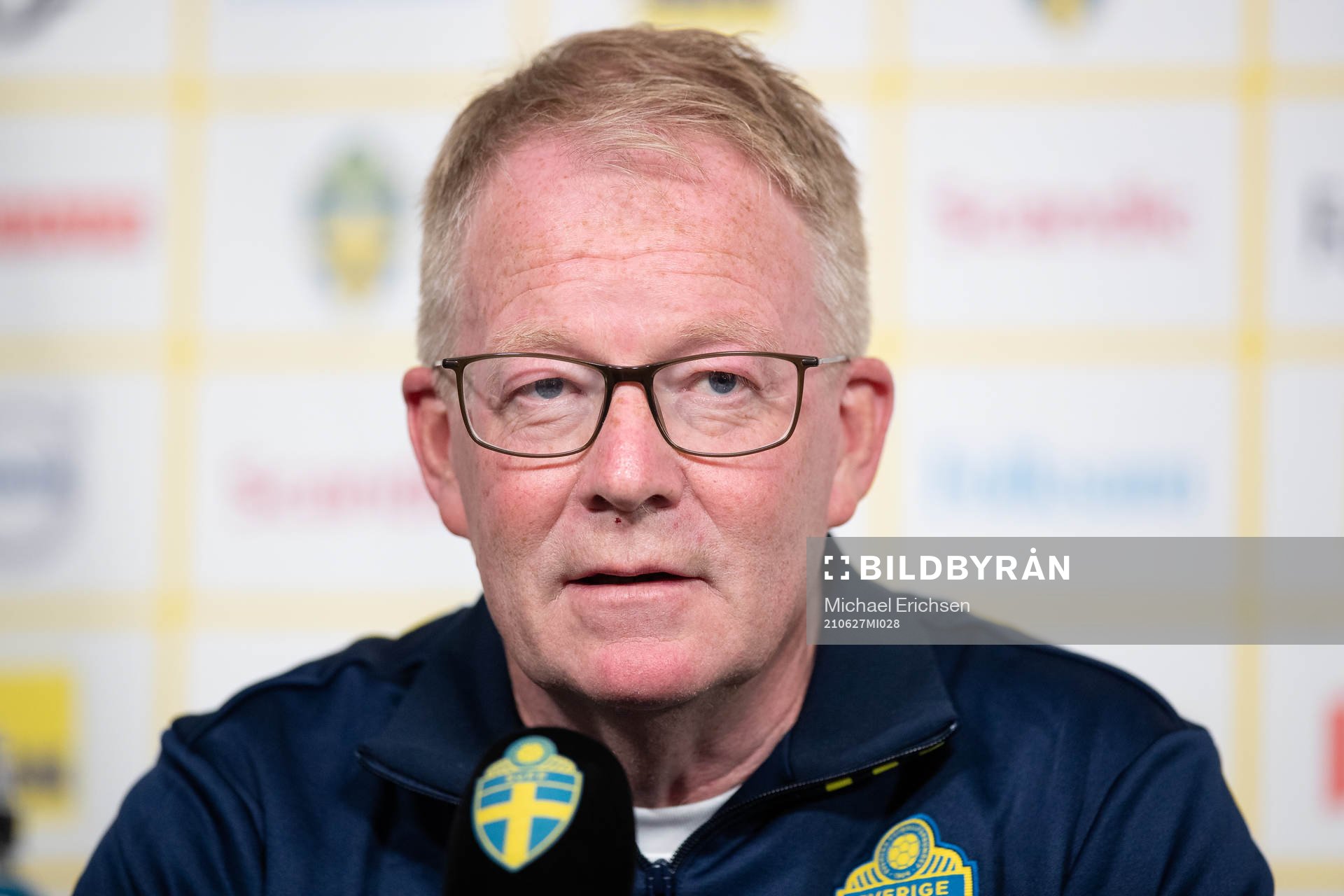 Scout Lars Jacobsson of the Swedish national football team