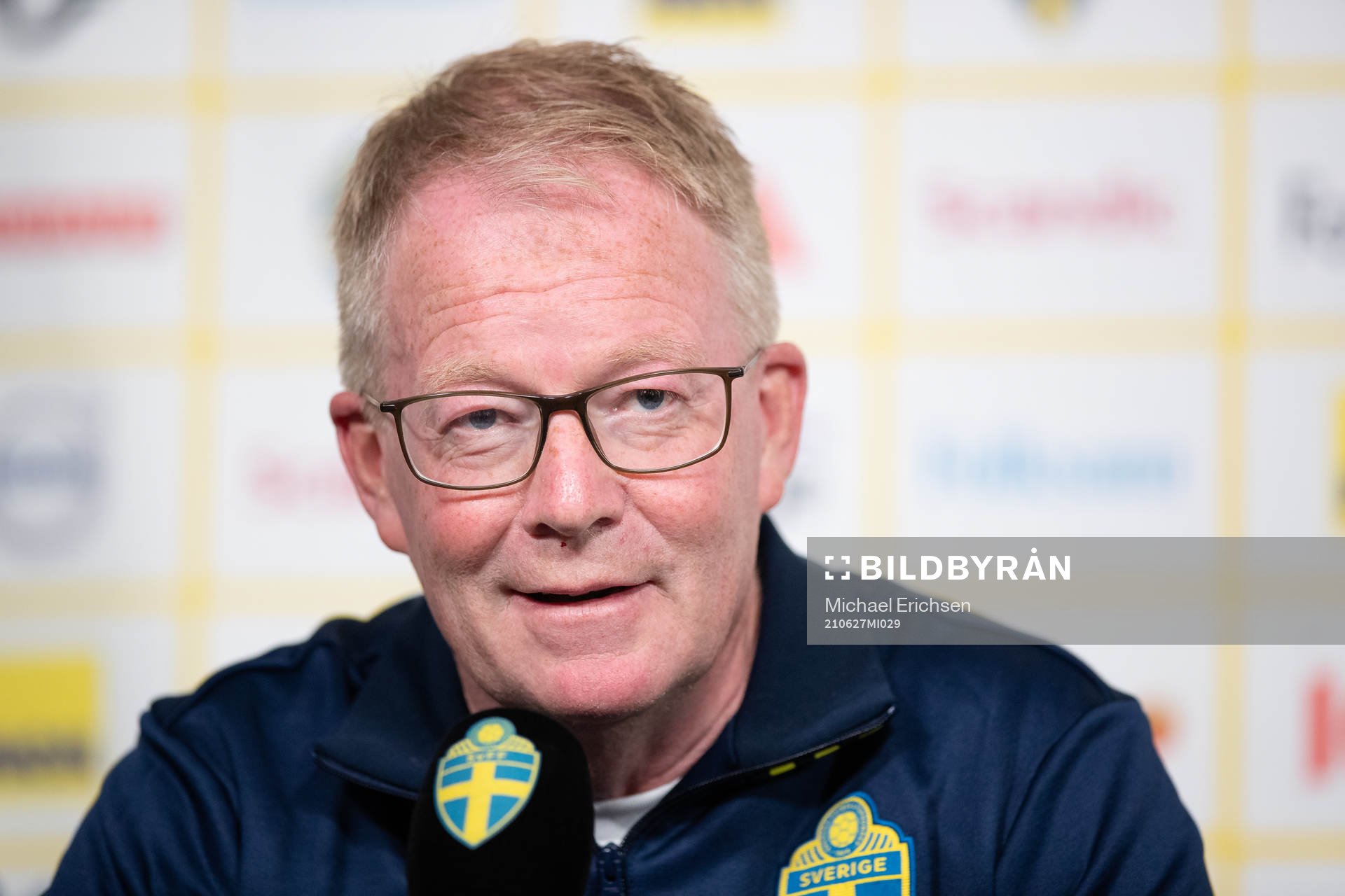 Scout Lars Jacobsson of the Swedish national football team
