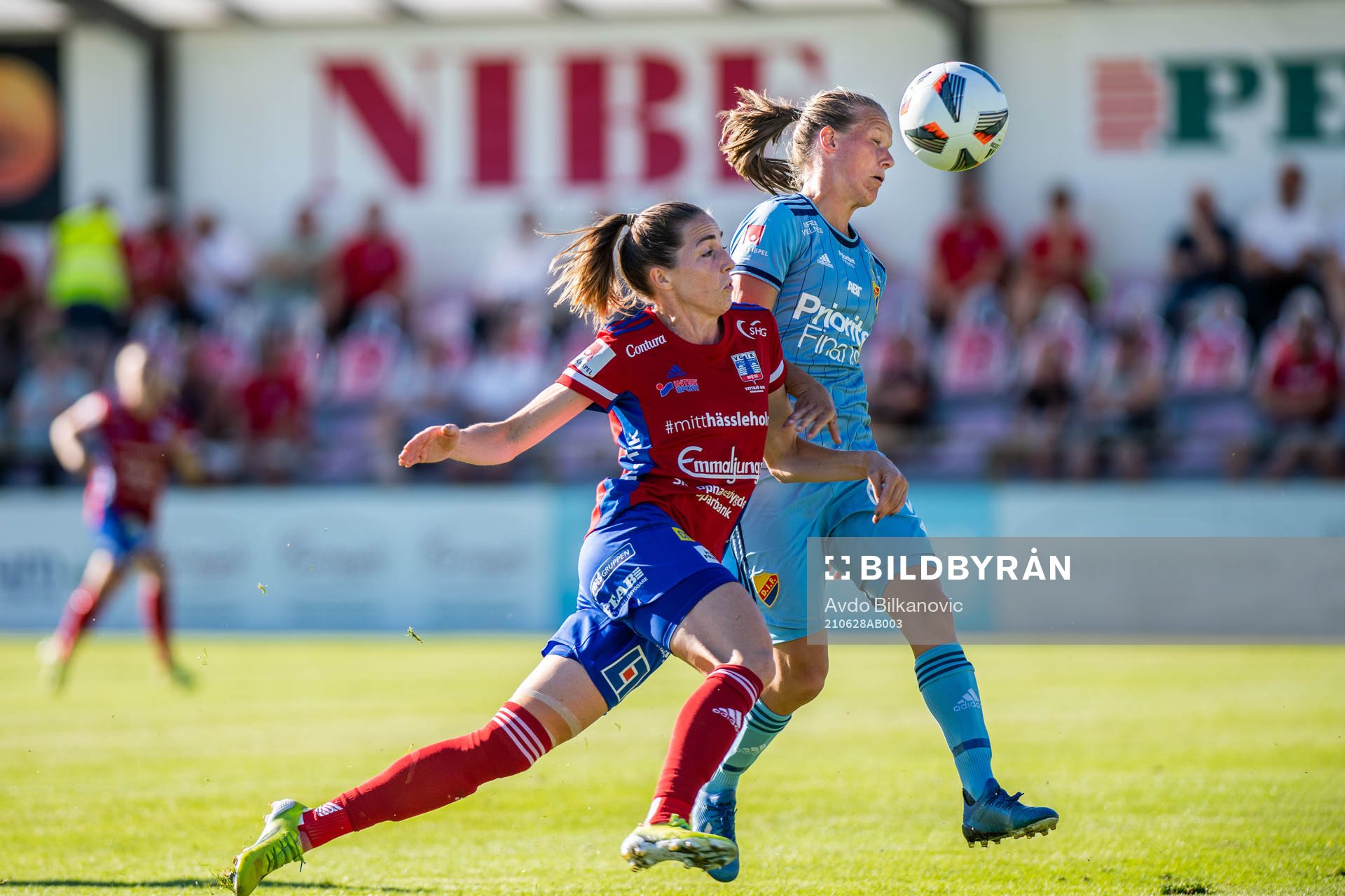 Vittsjös Clara Markstedt och Djurgårdens Michaela van