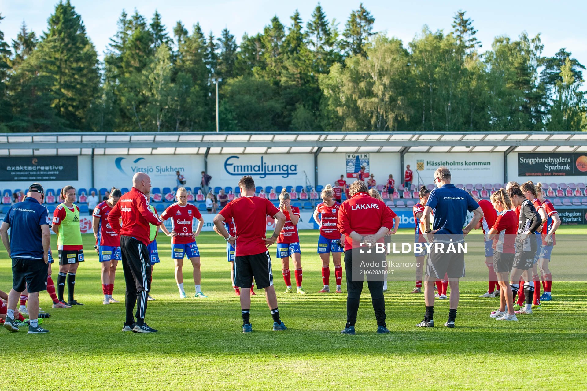 Vittsjös spelare och ledare deppar