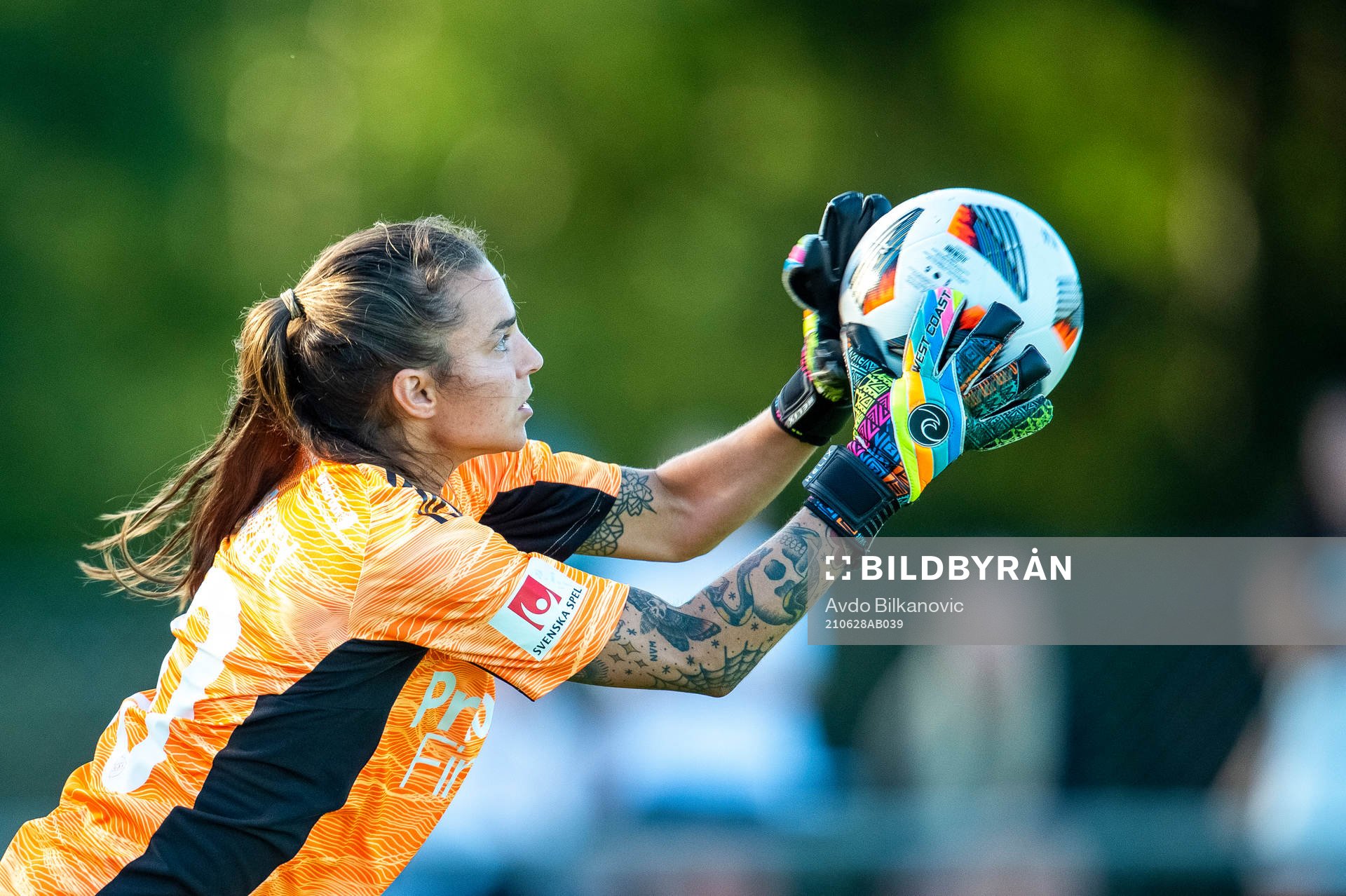 Djurgårdens målvakt Kelsey Daugherty