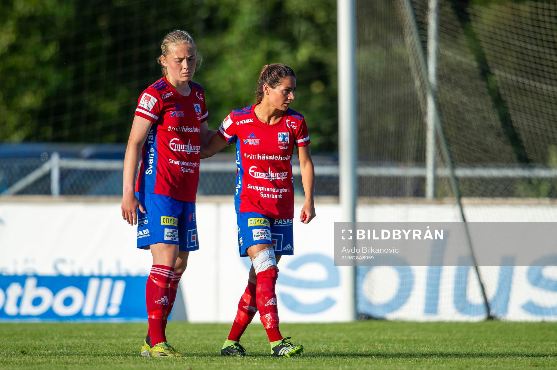 Vittsjös Paulina Nyström och Elisabet Klinga deppar