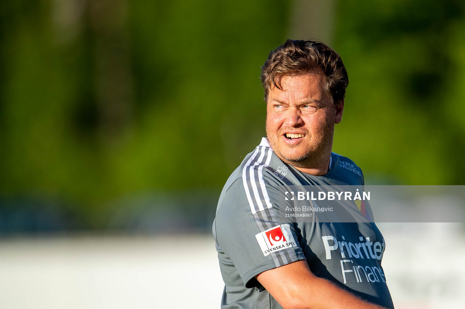 Djurgårdens team manager Mikael Söderman