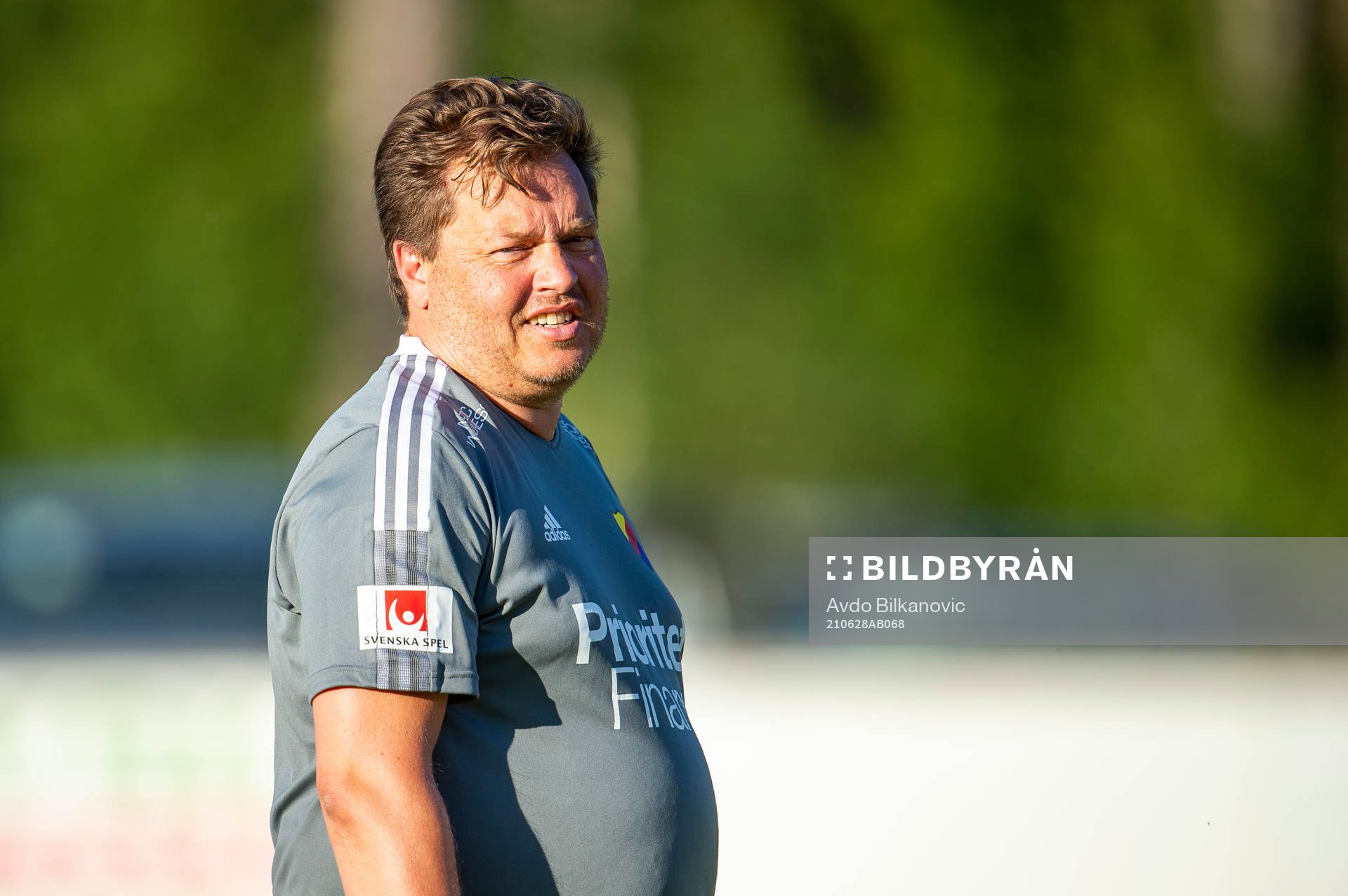 Djurgårdens team manager Mikael Söderman