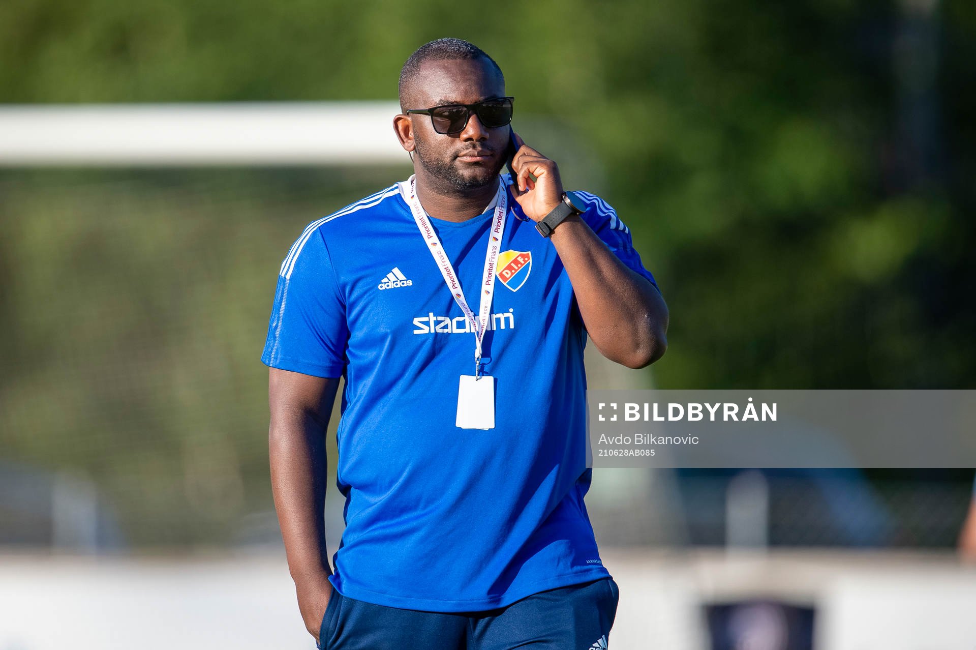 Djurgårdens sportchef Jean Balawo