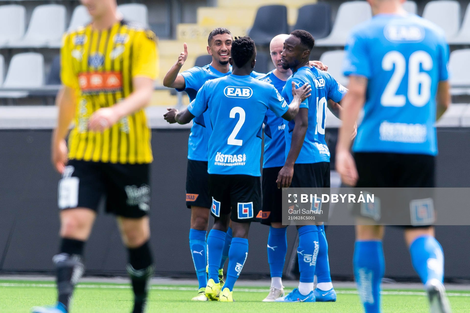 Halmstads Sadat Karim jublar