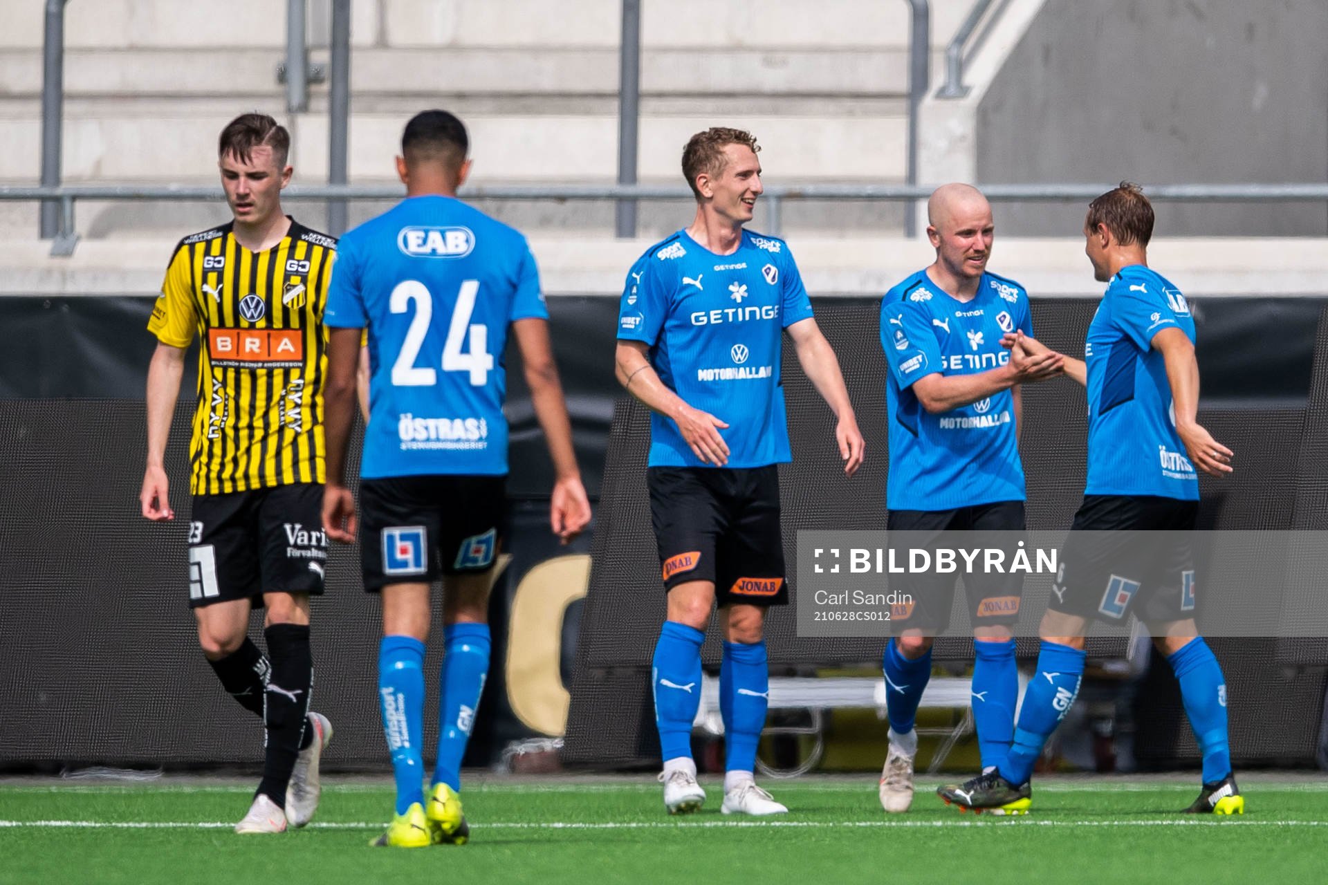 Halmstads Simon Lundevall jublar