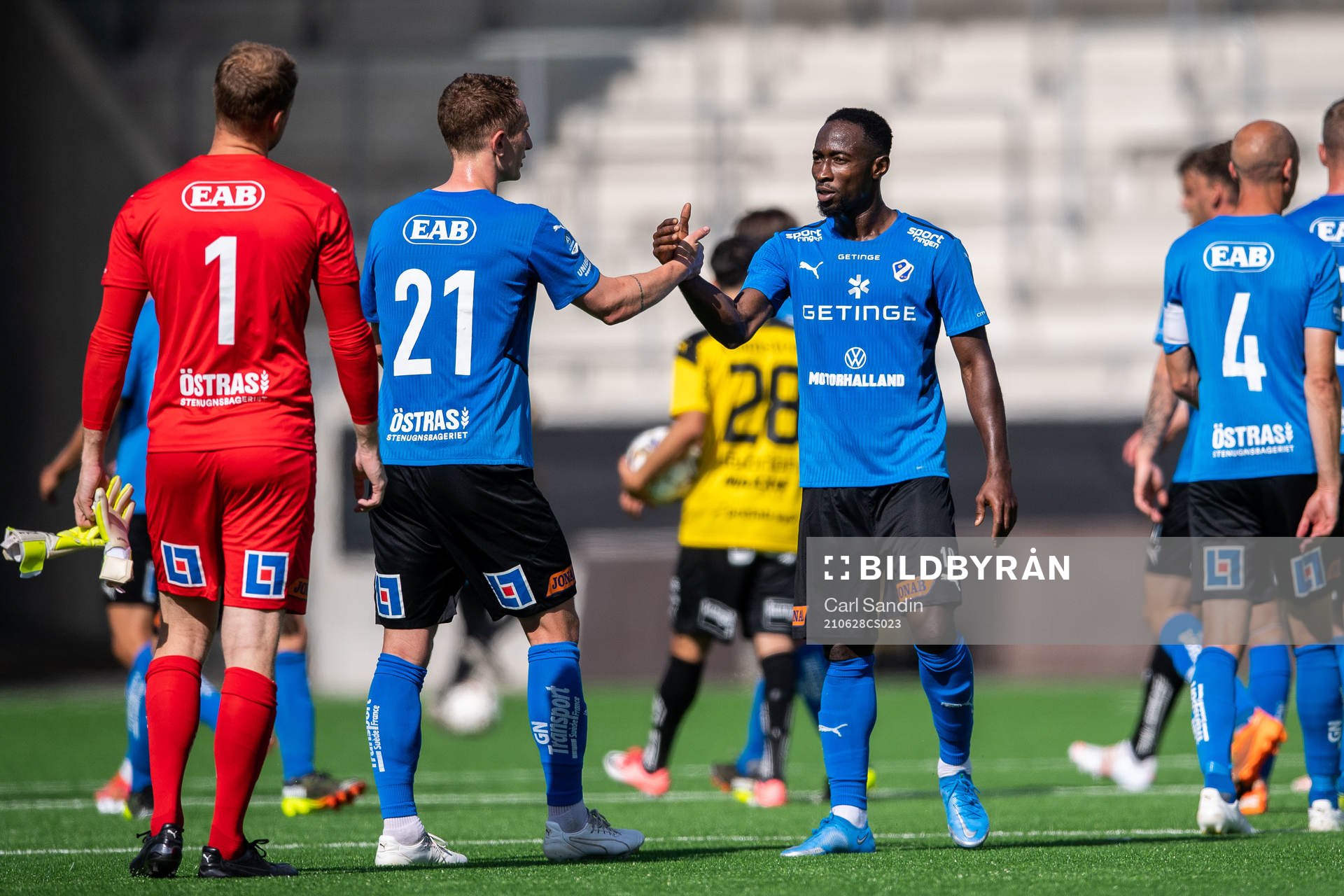 Halmstads Sadat Karim jublar