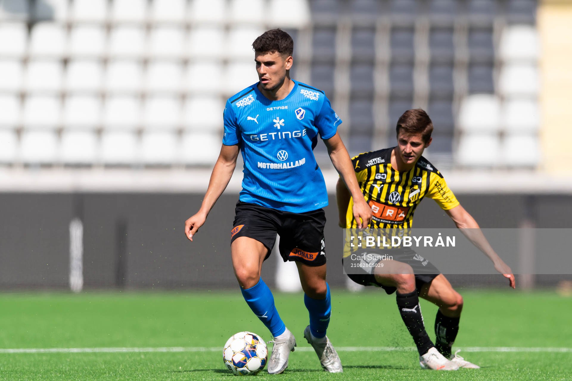 Halmstads Edvin Kurtulus och Leo Bengtsson