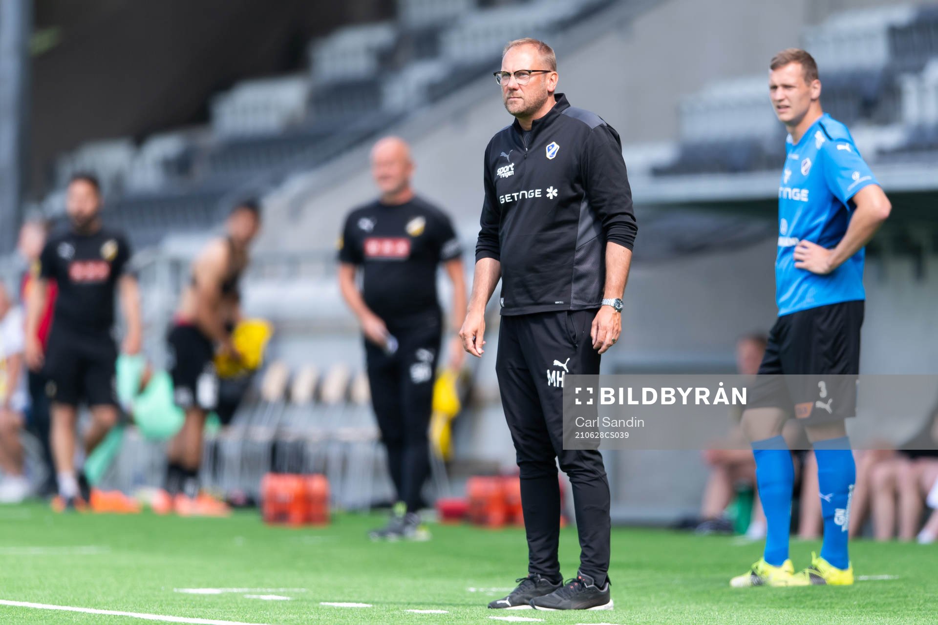 Halmstads manager Magnus Haglund