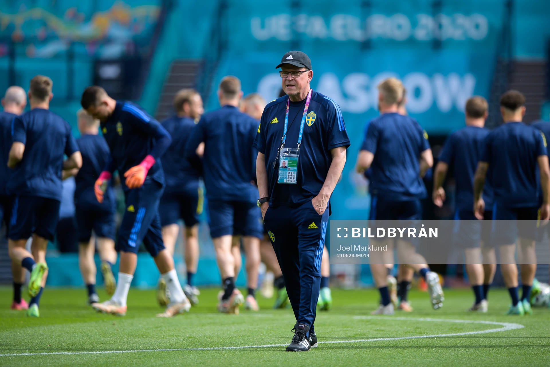 Head coach Janne Andersson of the Swedish national football
