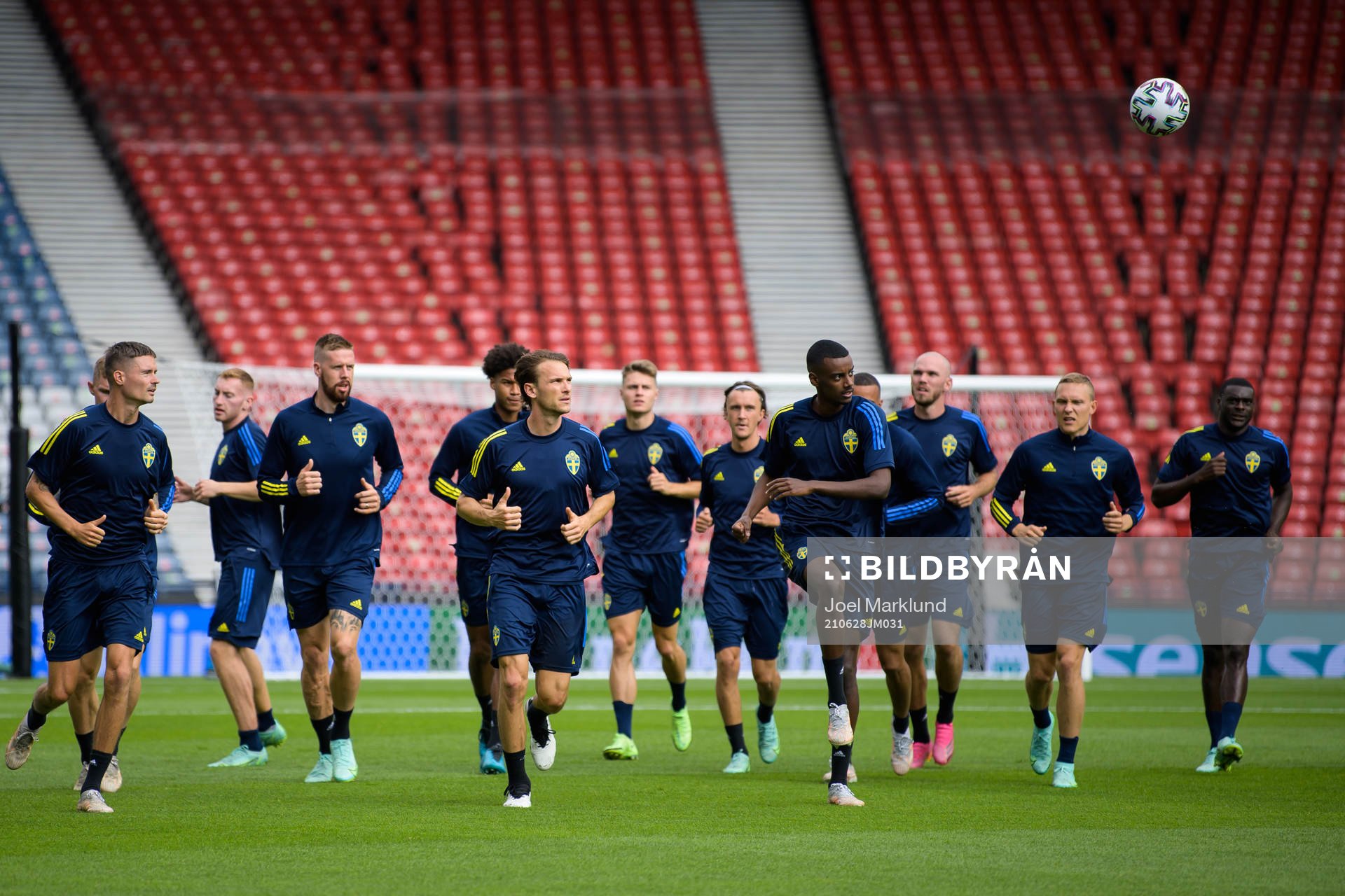 Mikael Lustig, Pontus Jansson, Albin Ekdal and Alexander