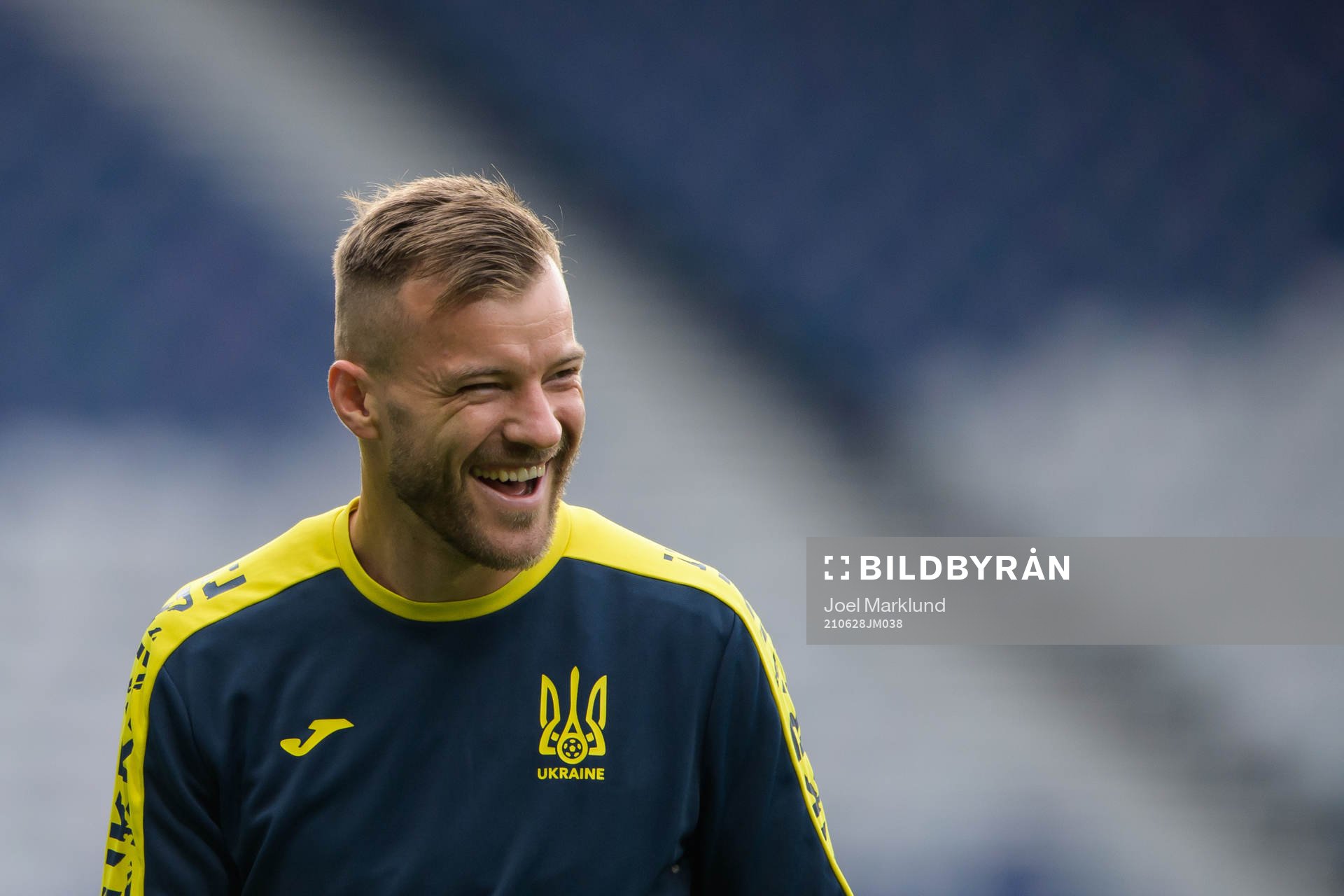 Andriy Yarmolenko of the Ukrainian national football team