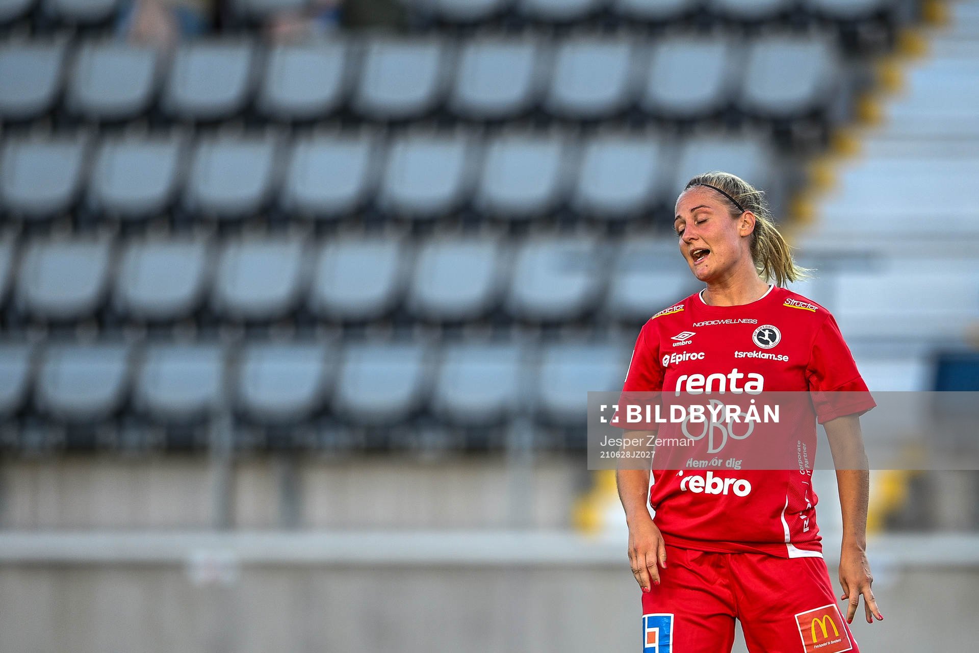 Örebros Karin Lundin deppar