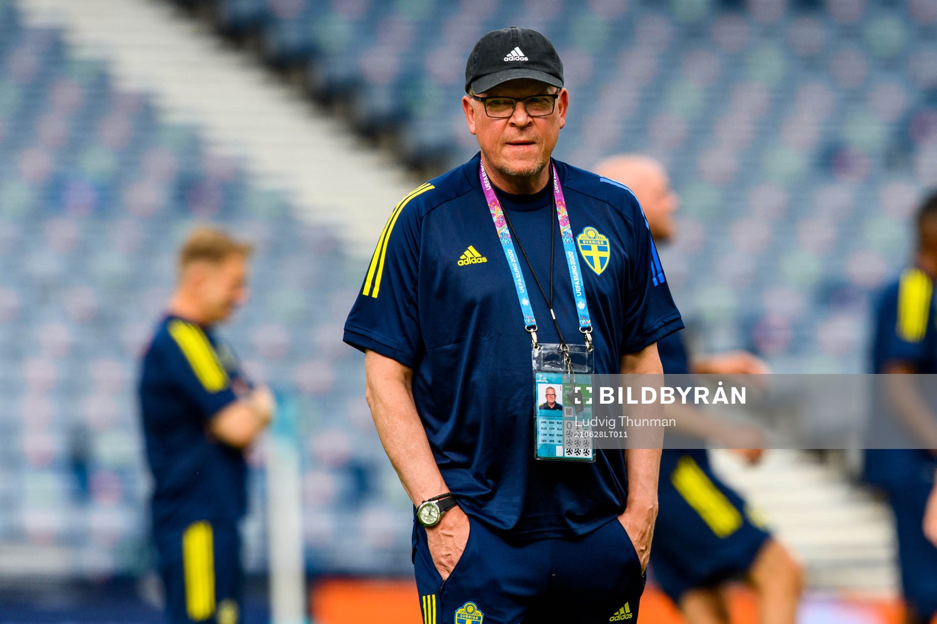 Head coach Janne Andersson of the Swedish national football