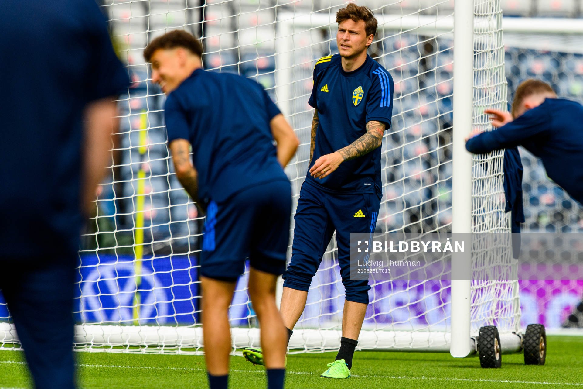Victor Nilsson Lindelöf of the Swedish national football