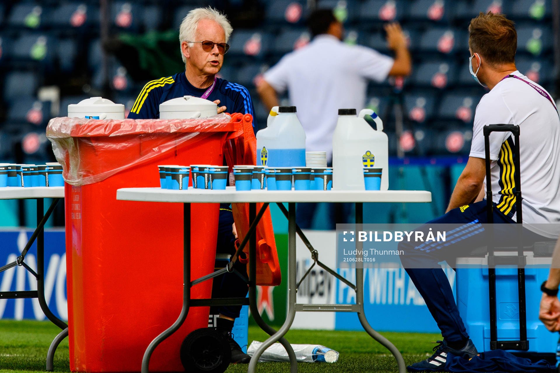 Team doctor Anders Valentin of the Swedish national