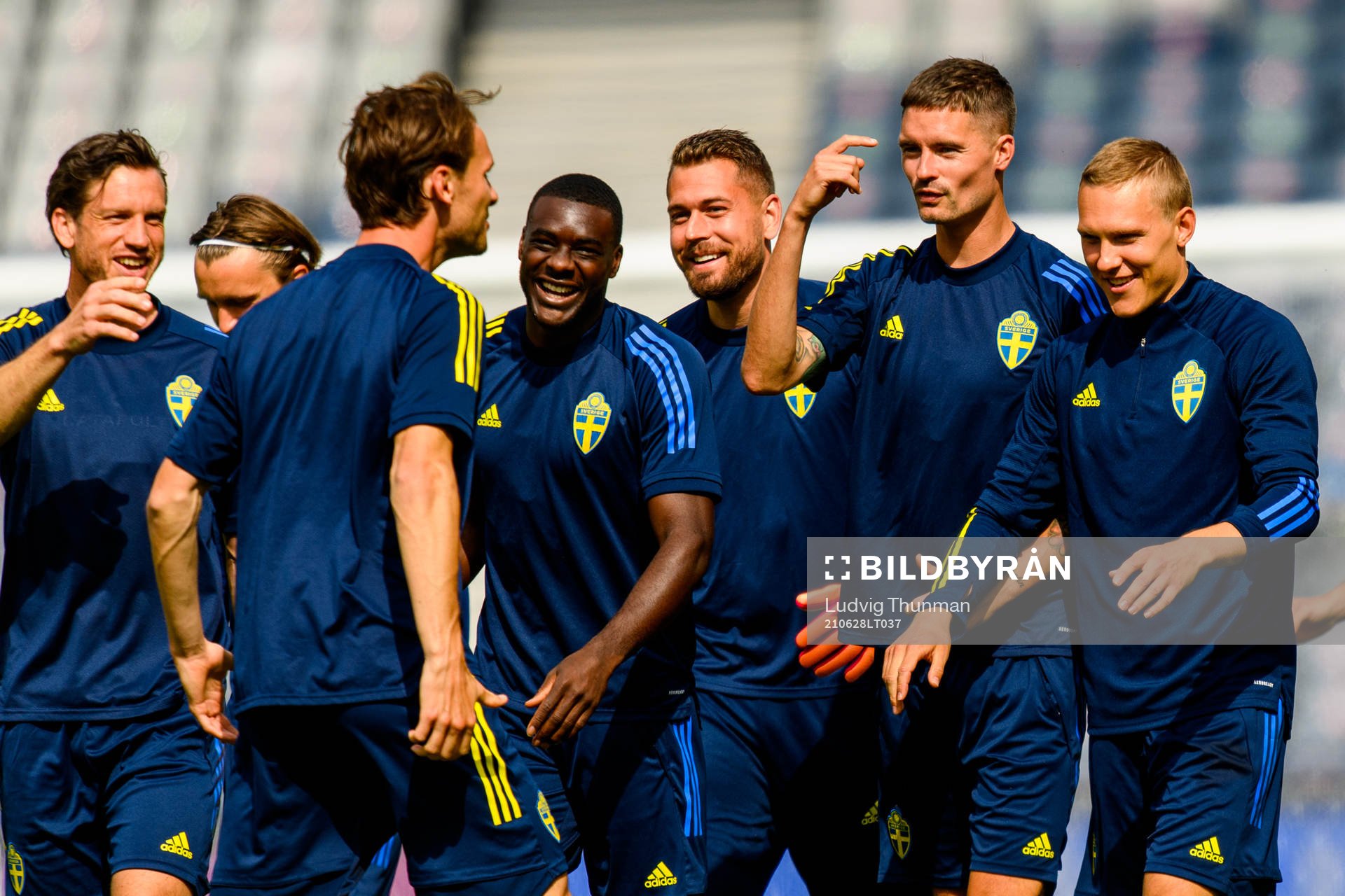 Gustav Svensson, Ken Sema, goalkeeper Kristoffer Nordfeldt,