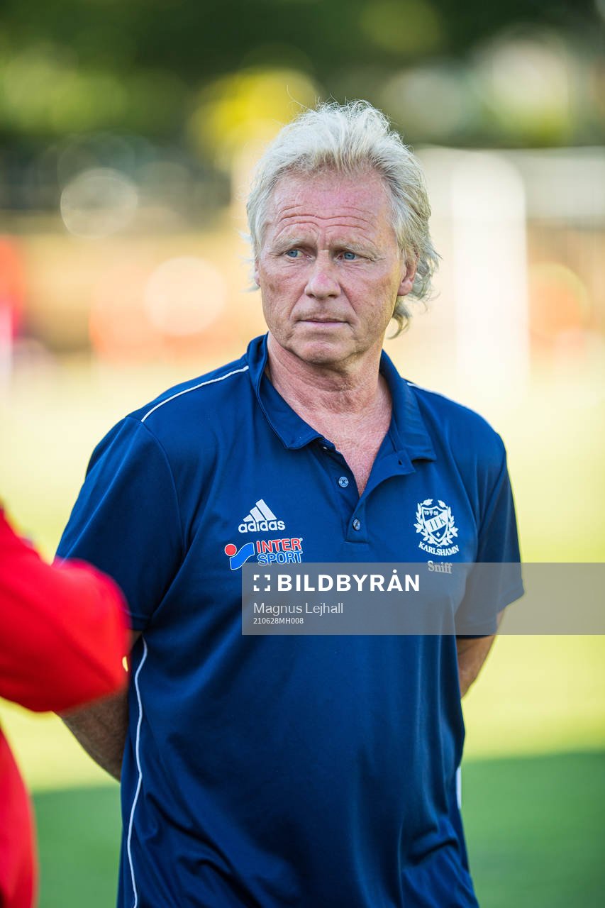 Karlshamns tränare Stefan Liljegren