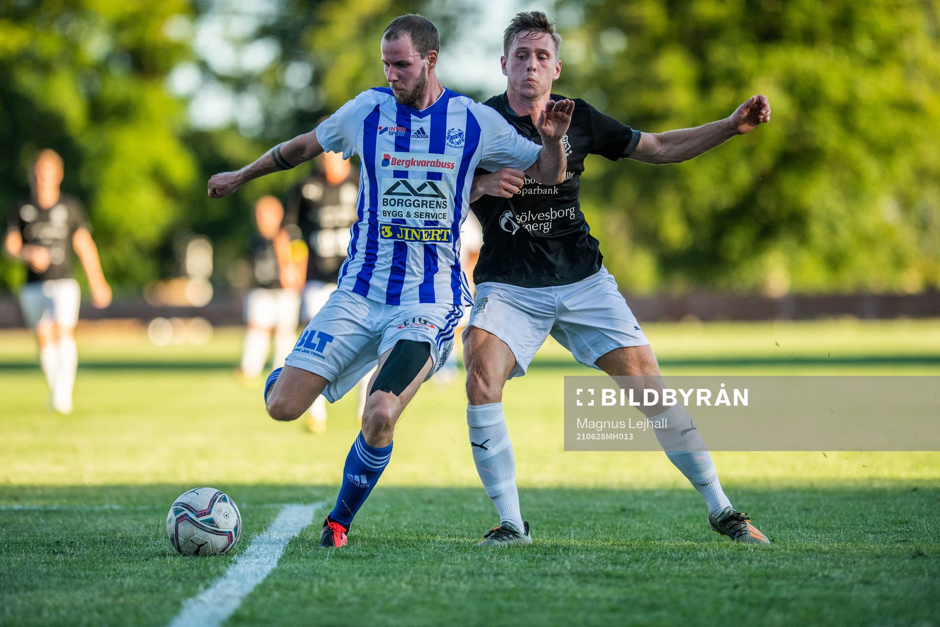 Karlshamns Adam Nensén och Sölvesborgs Linus Almgren