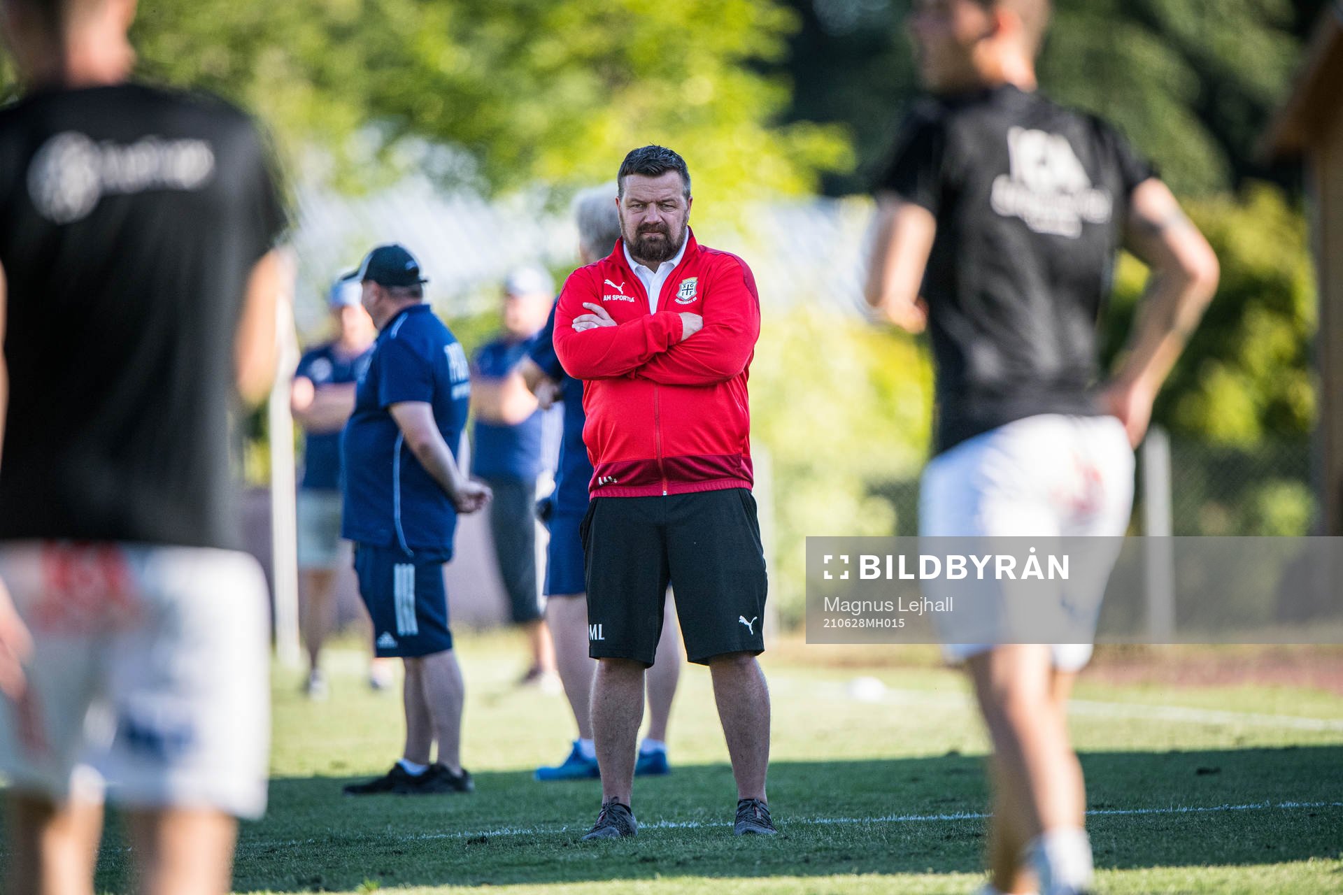 Sölvesborgs assisterande tränare Martin Lundborg