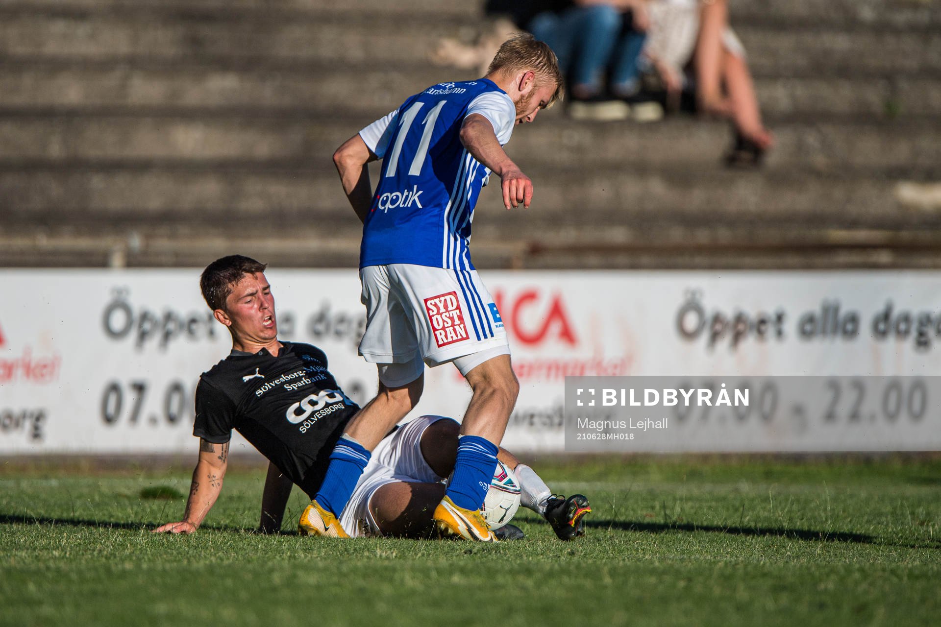 Sölvesborgs Ville Torstensson och Karlshamns Lukas Jönsson