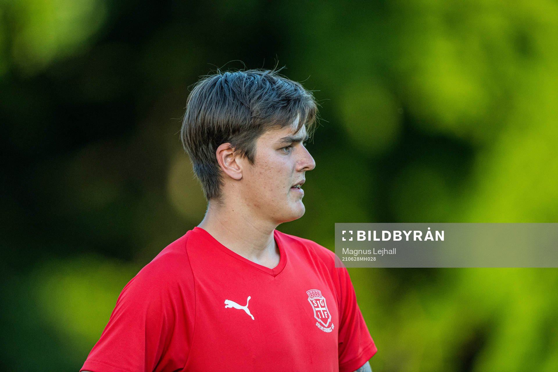 Sölvesborgs målvakt Anton Kjelsson