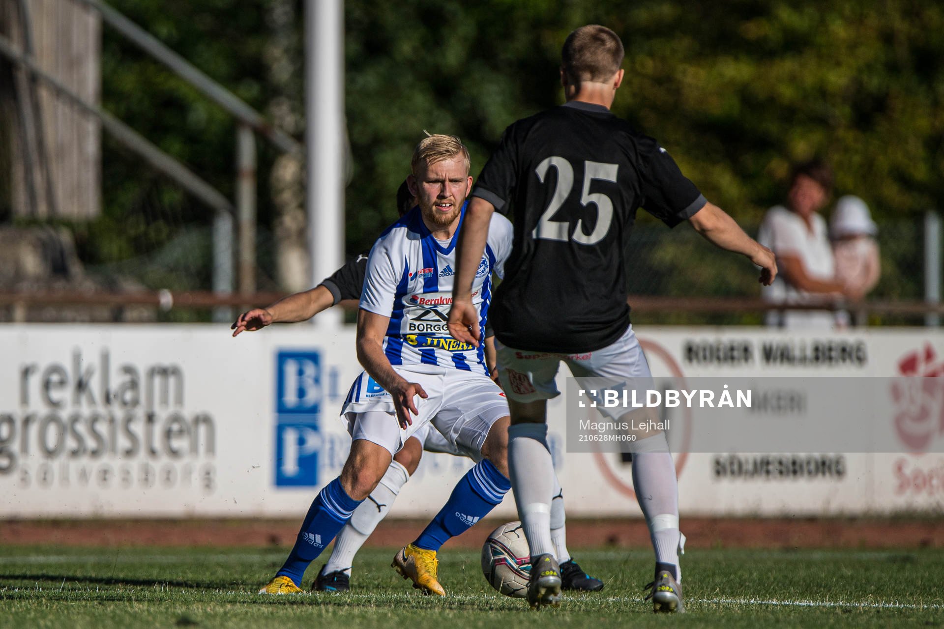 Karlshamns Lukas Jönsson och Sölvesborgs Gustaf Lindroth
