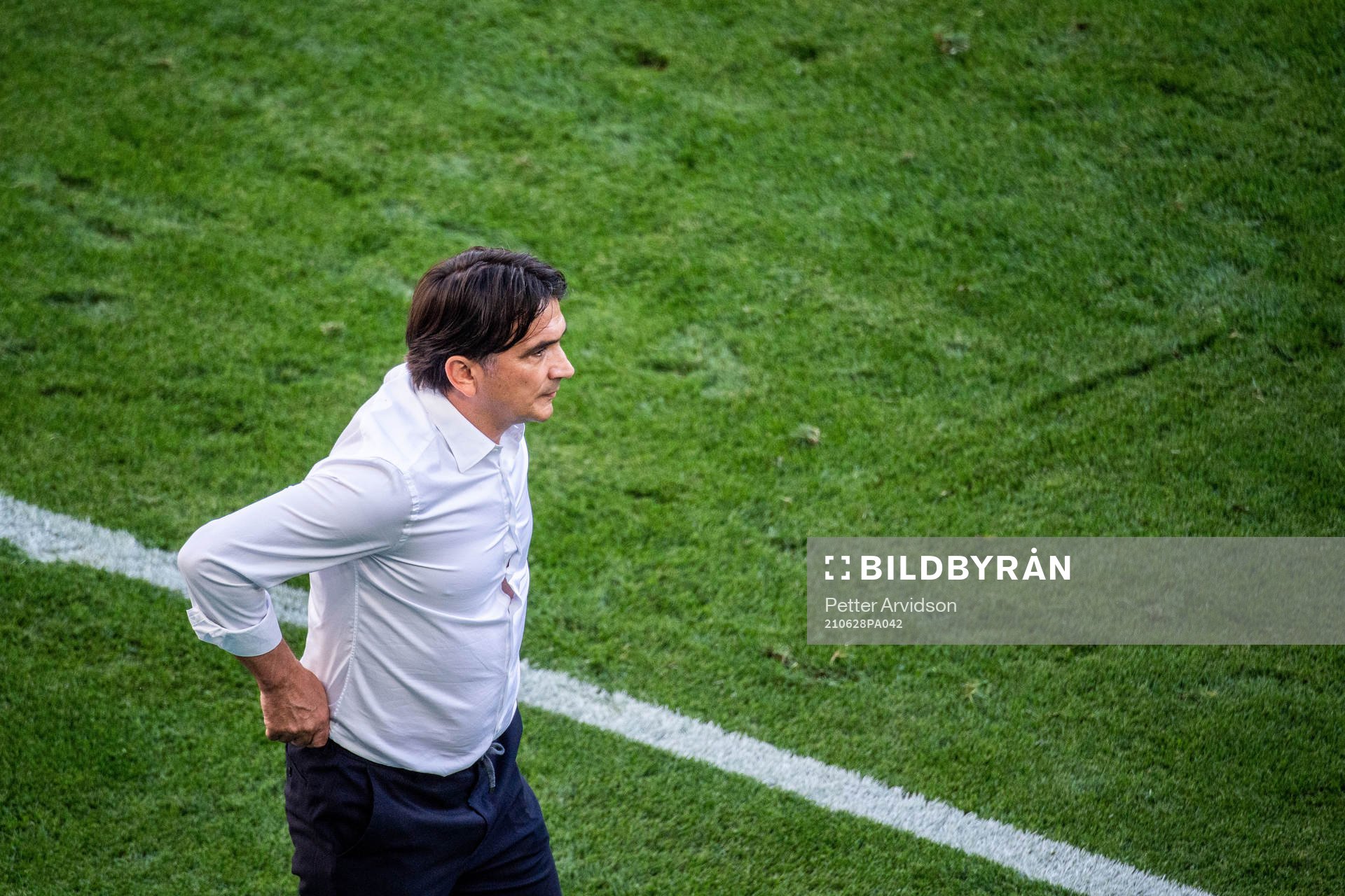 Zlatko Dalic, head coach of Croatia