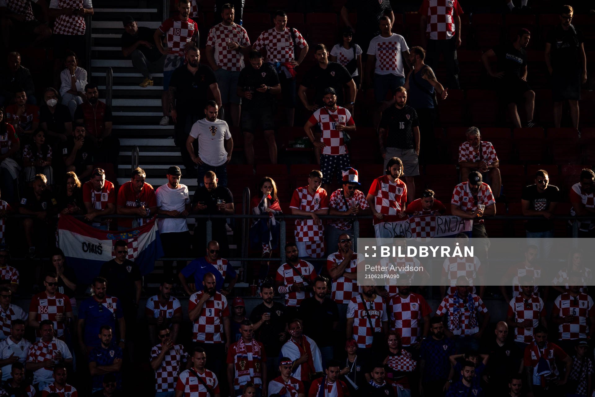 Fans of Croatia
