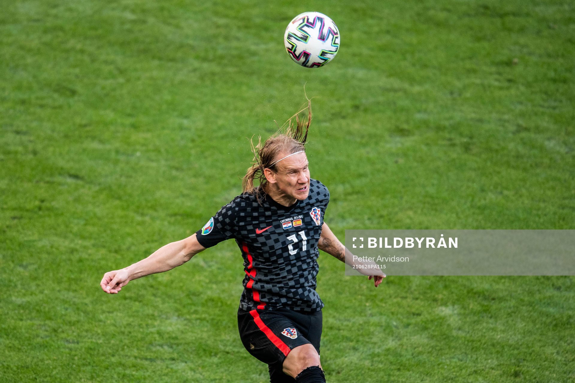 Domagoj Vida of Croatia