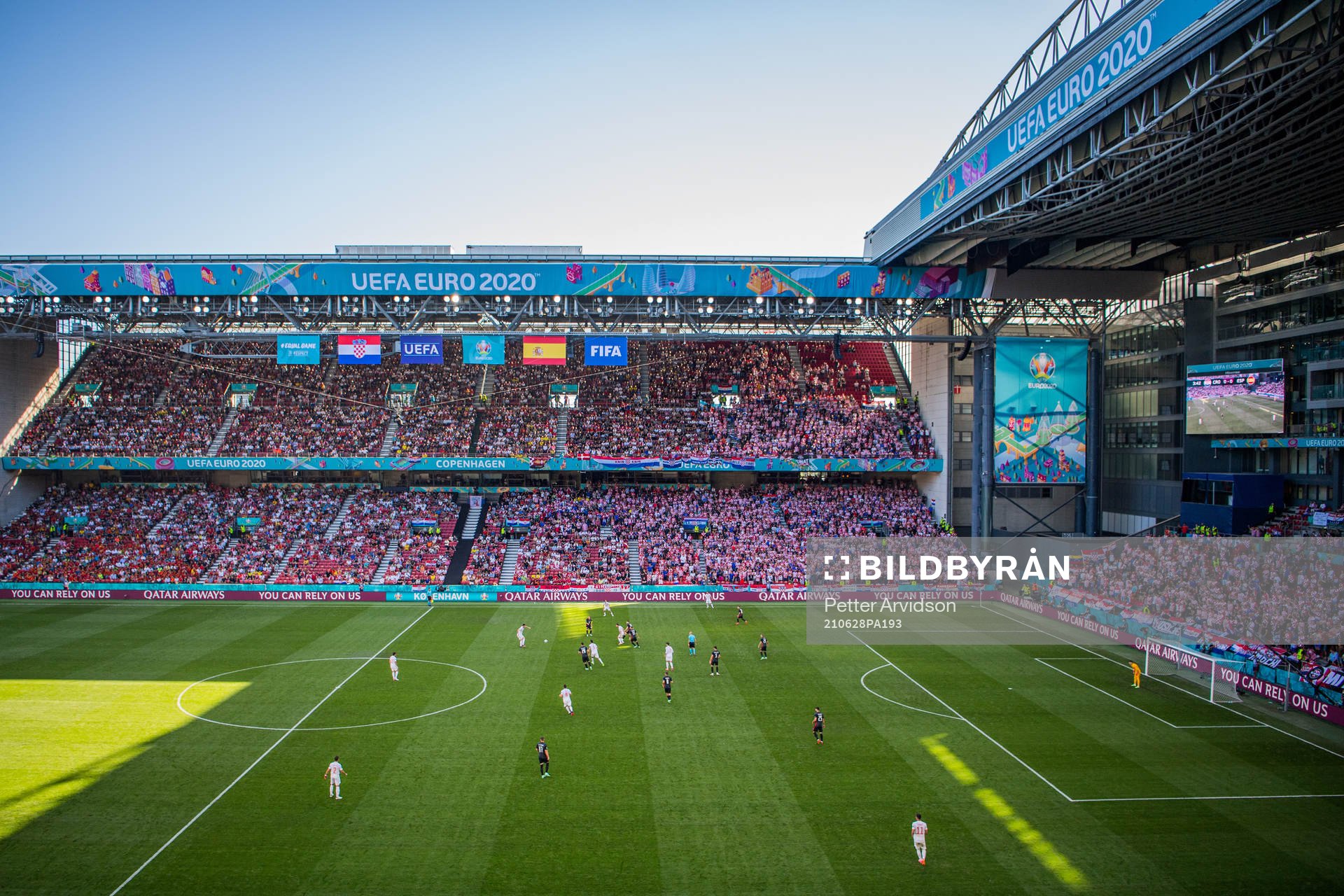 General view of Parken Stadium