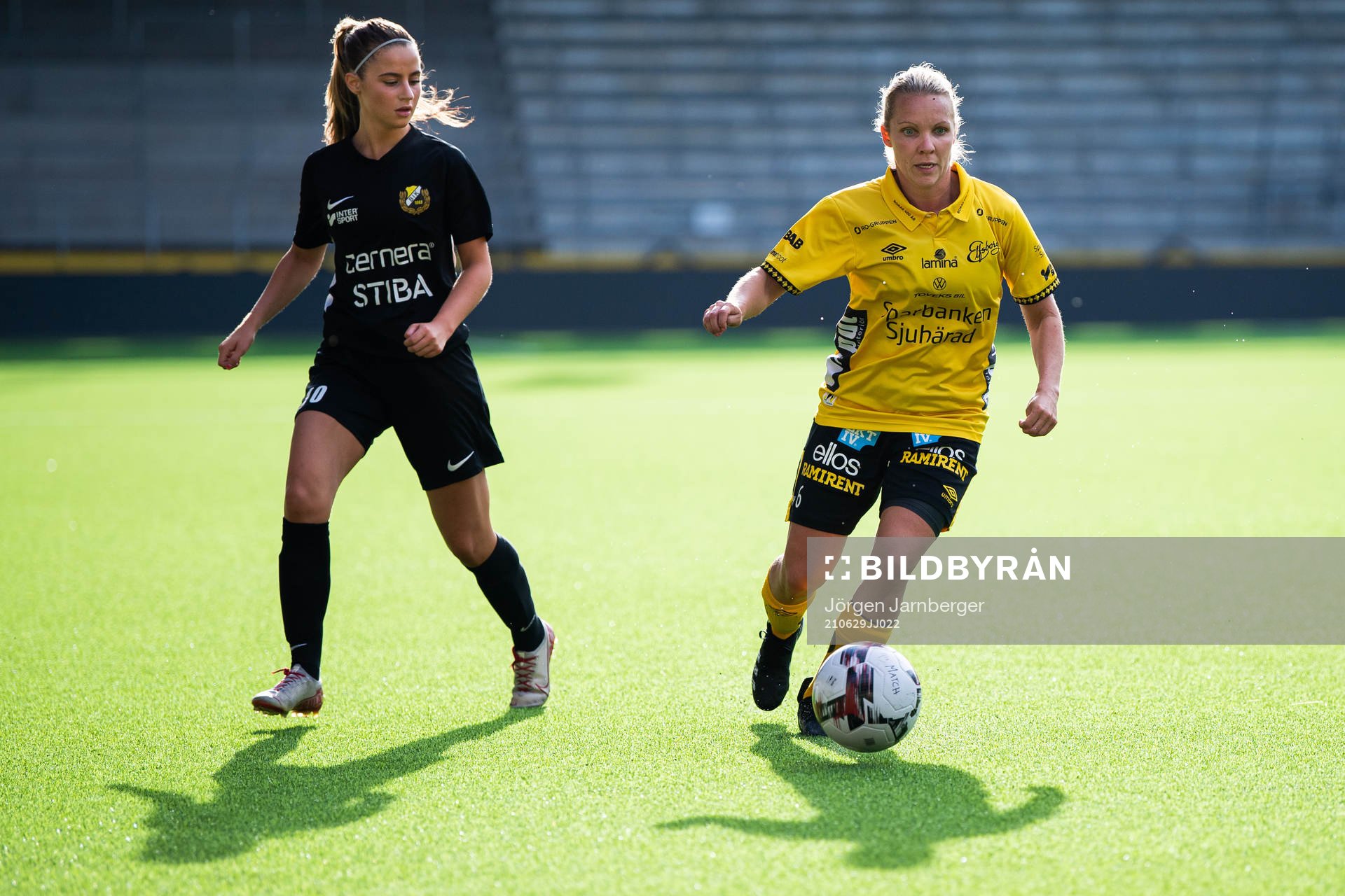 Elfsborgs Linda Westberg Carlsson och Brämhults Ida Diez