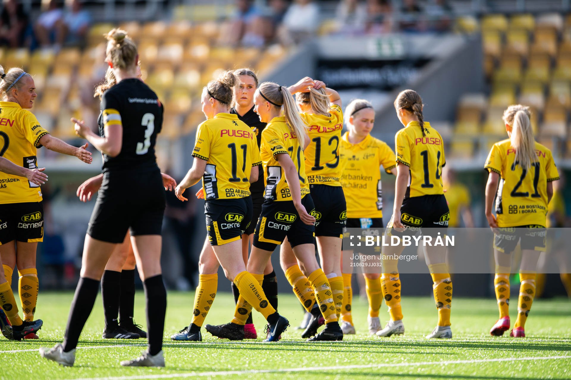 Elfsborgs spelare jublar