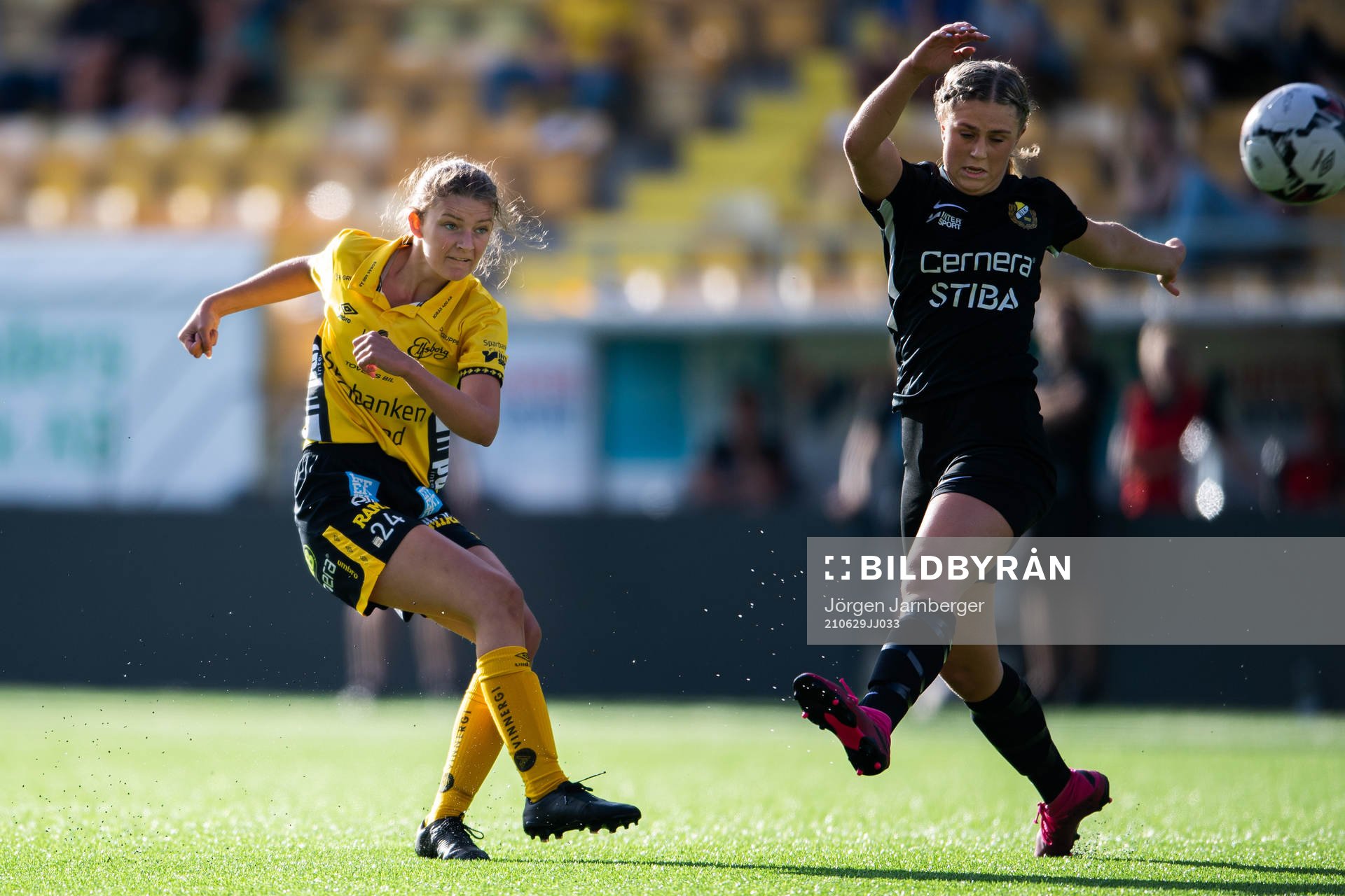 Elfsborgs Ida Backlund och Brämhults Amanda Nyman