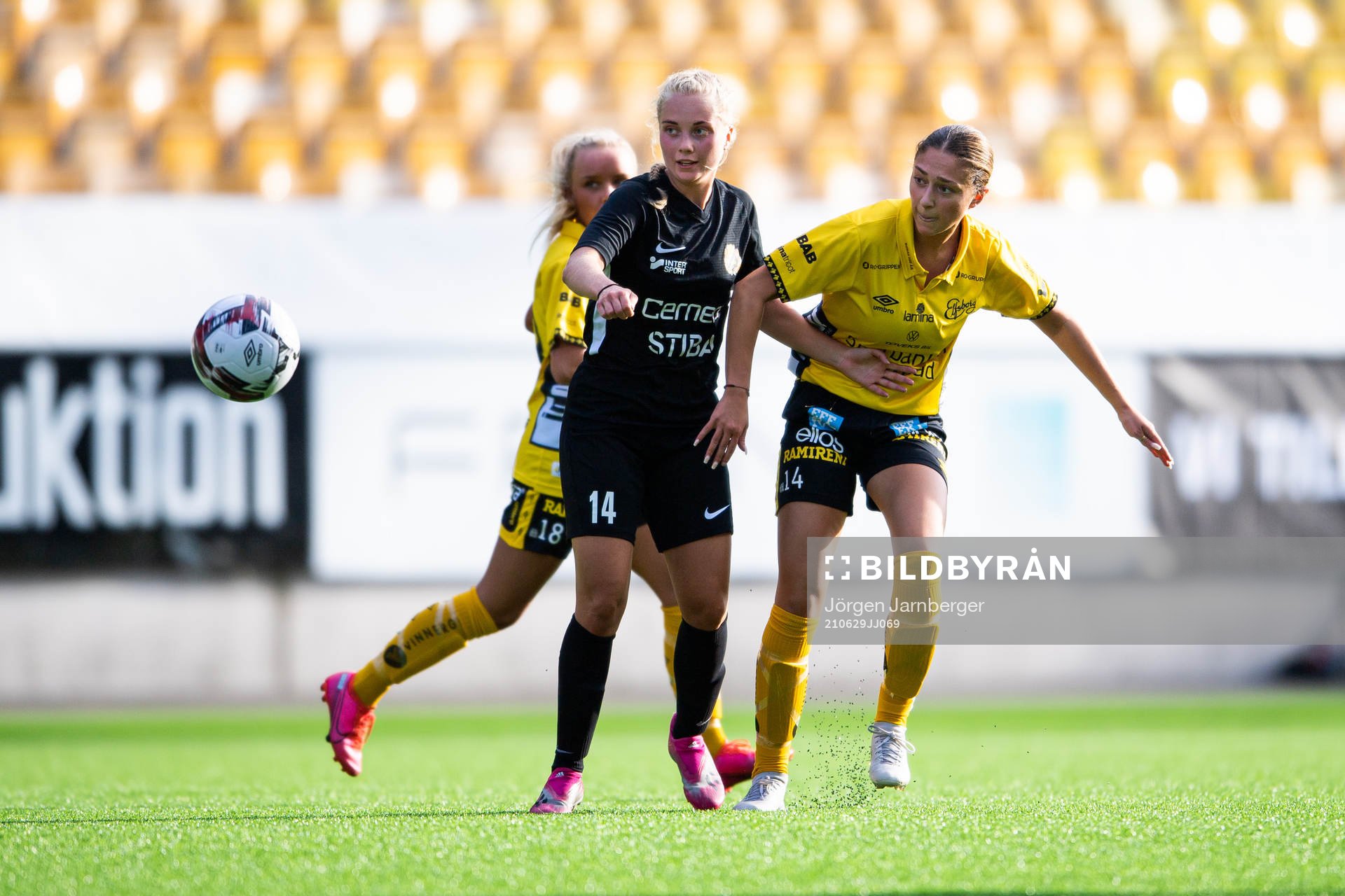 Brämhults Annie Arvidsson och Elfsborgs Donika Shala
