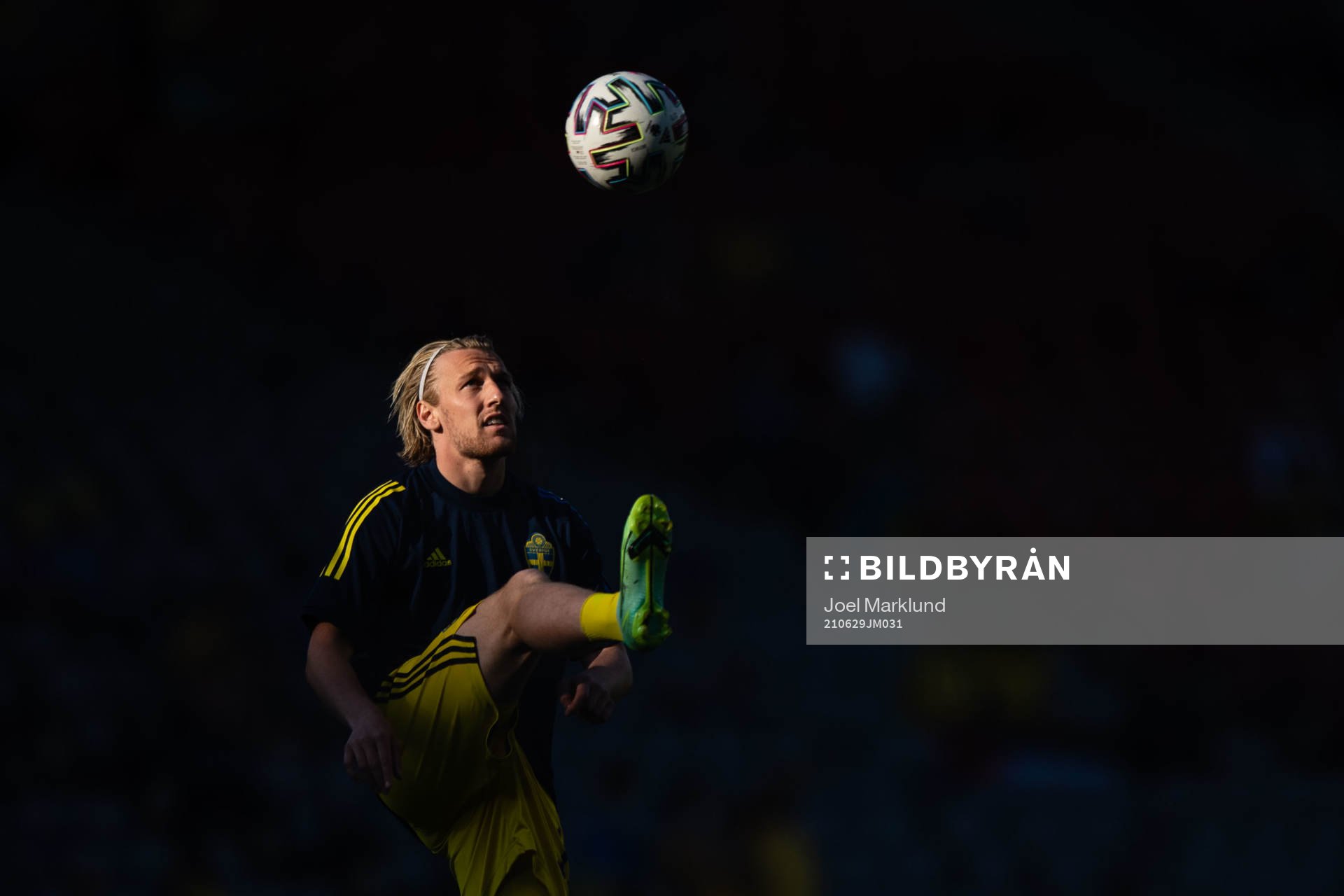 during the UEFA Euro 2020 Football Championship round of 16