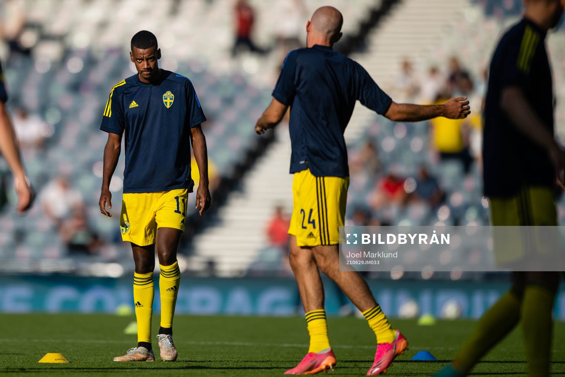 Alexander Isak of Sweden