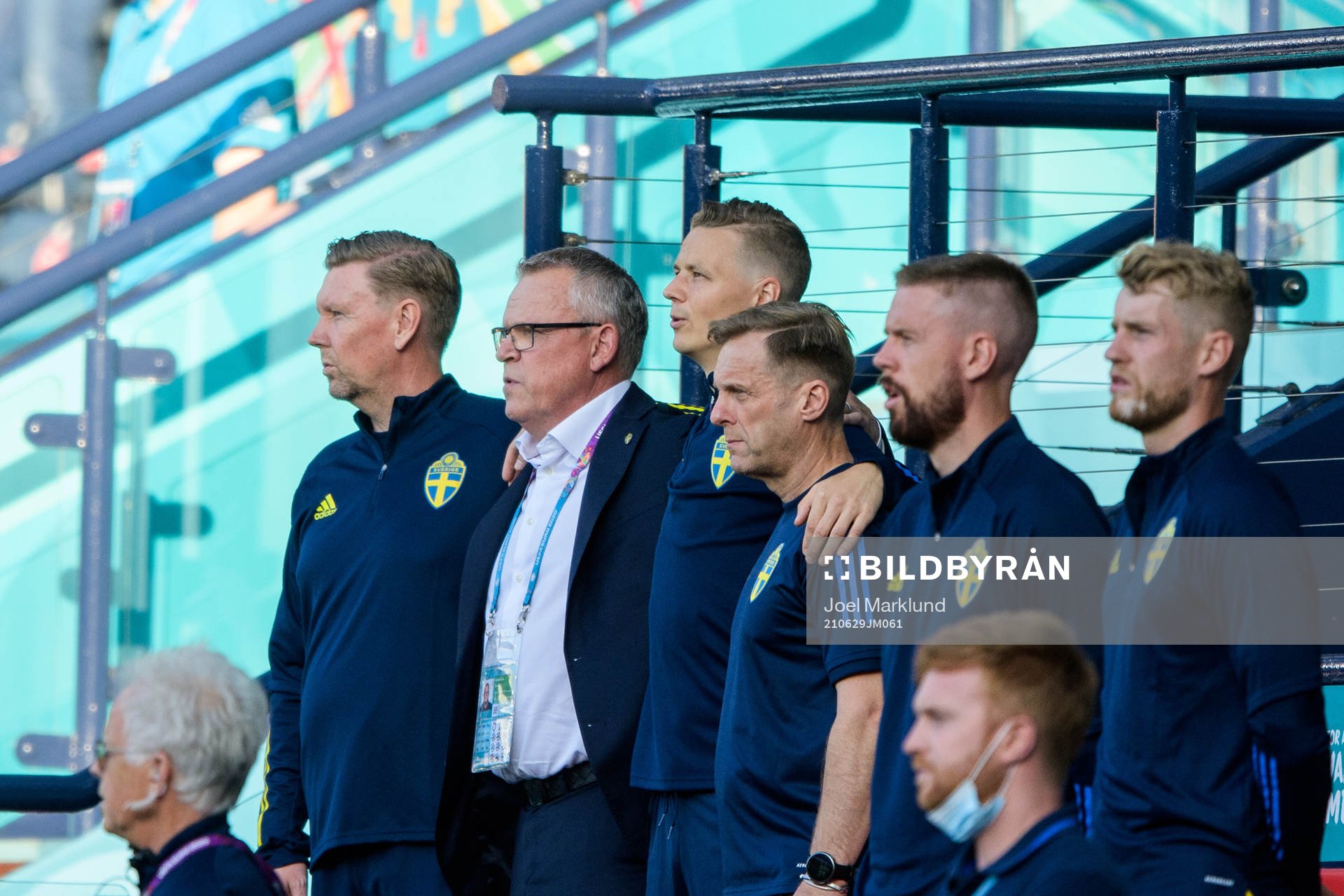 assistant coach Peter Wettergren and head coach Janne