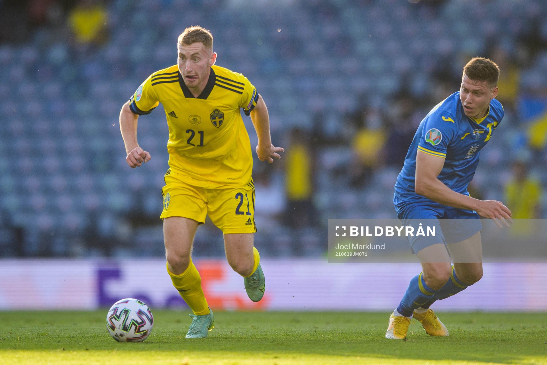 Dejan Kulusevski of Sweden