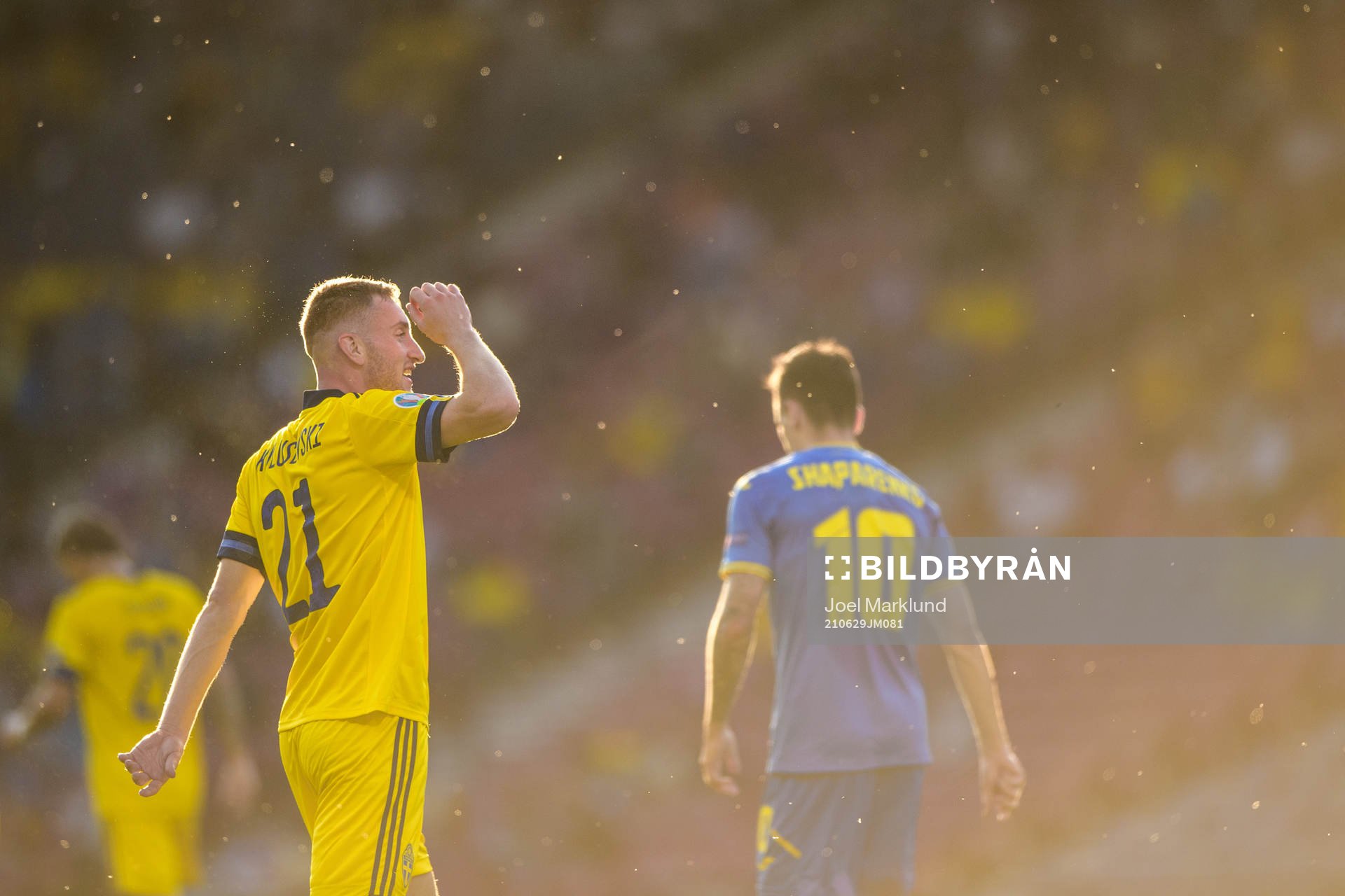 Dejan Kulusevski of Sweden