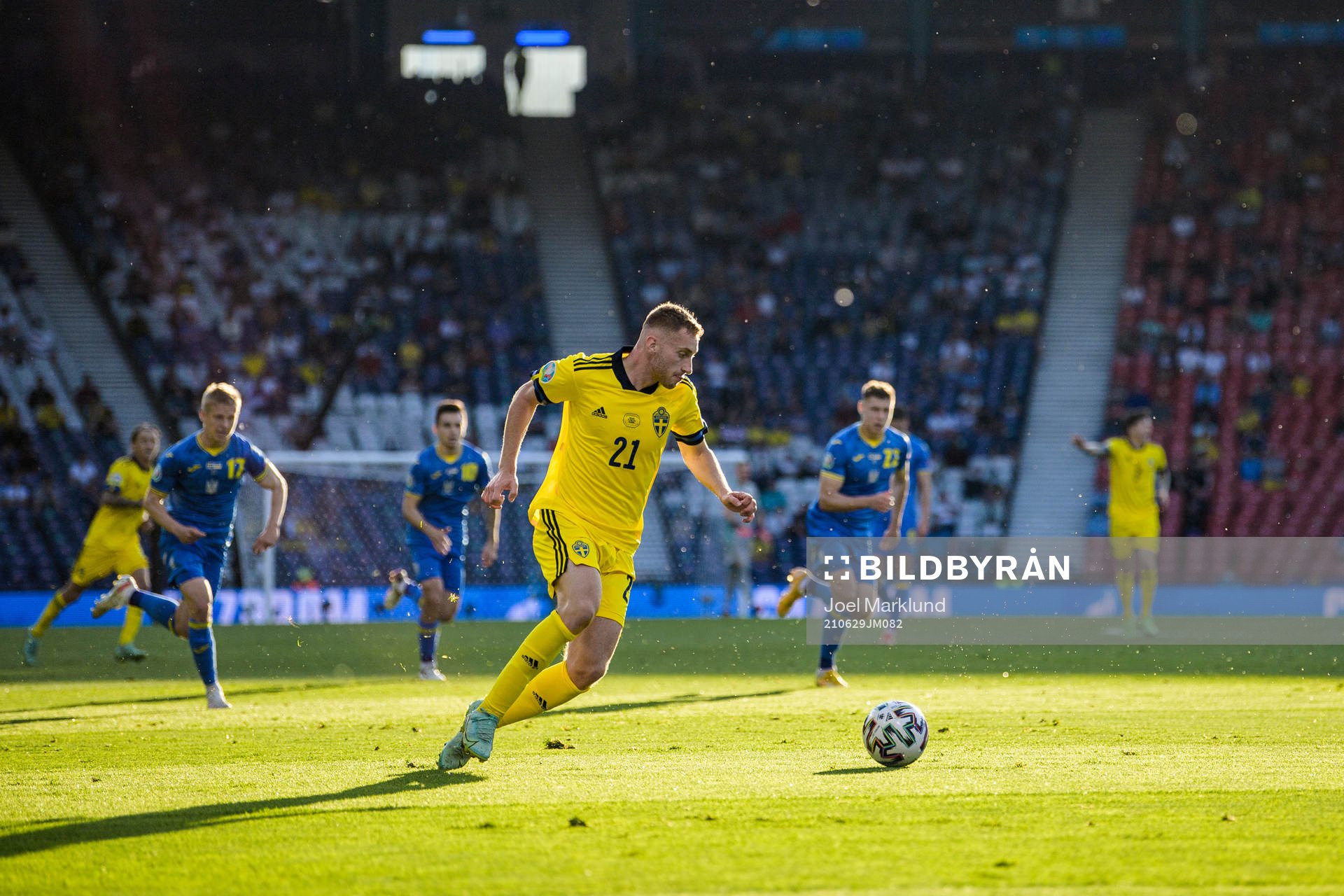 Dejan Kulusevski of Sweden