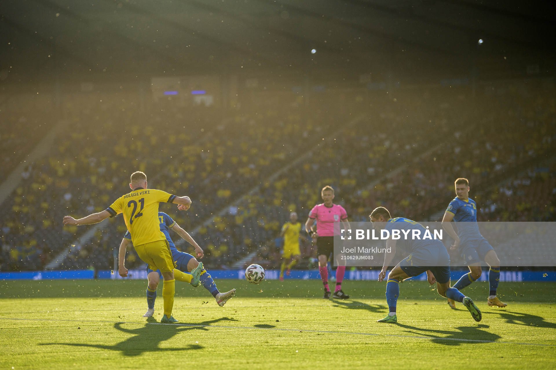 Dejan Kulusevski of Sweden
