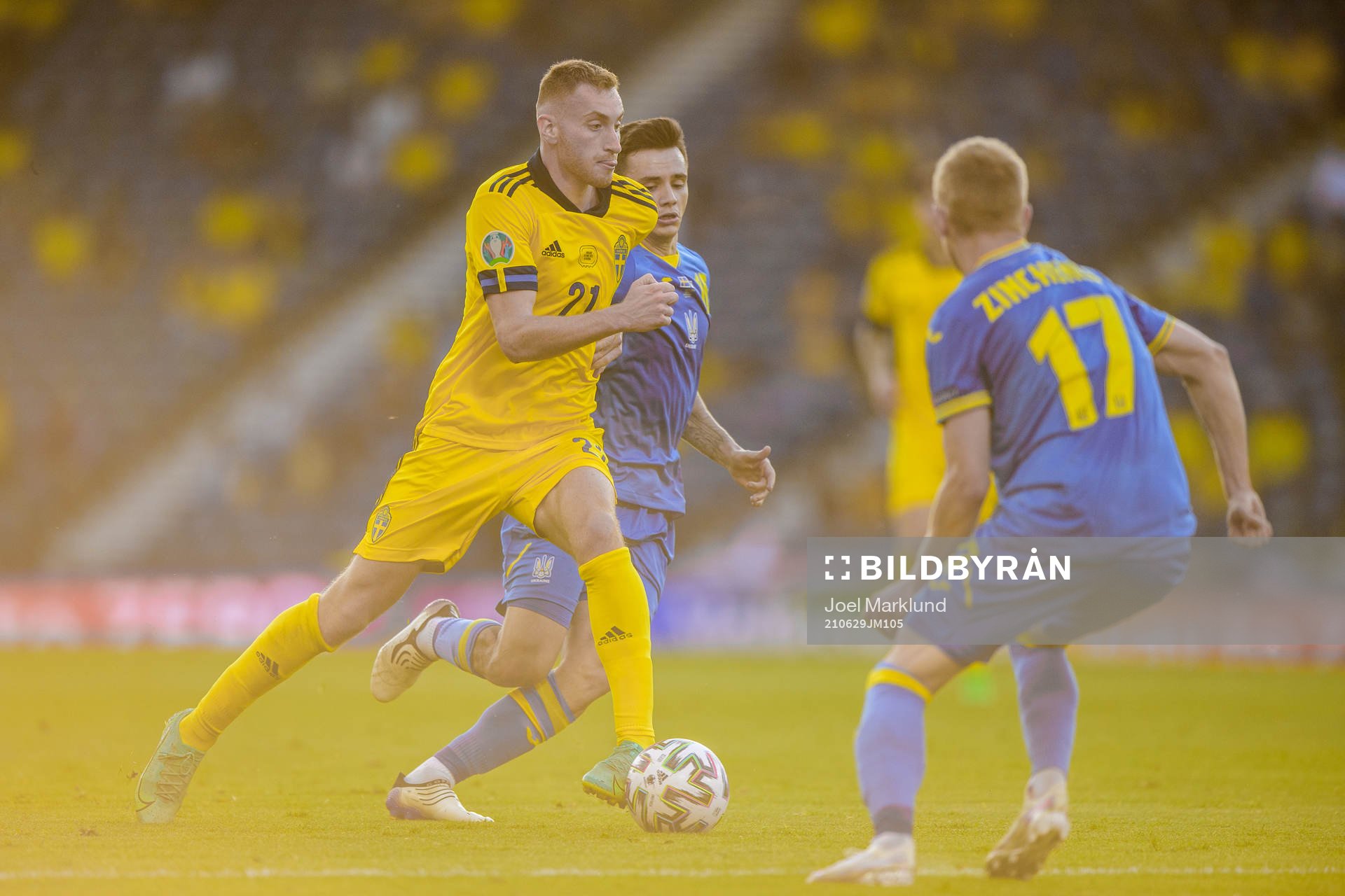 Dejan Kulusevski of Sweden