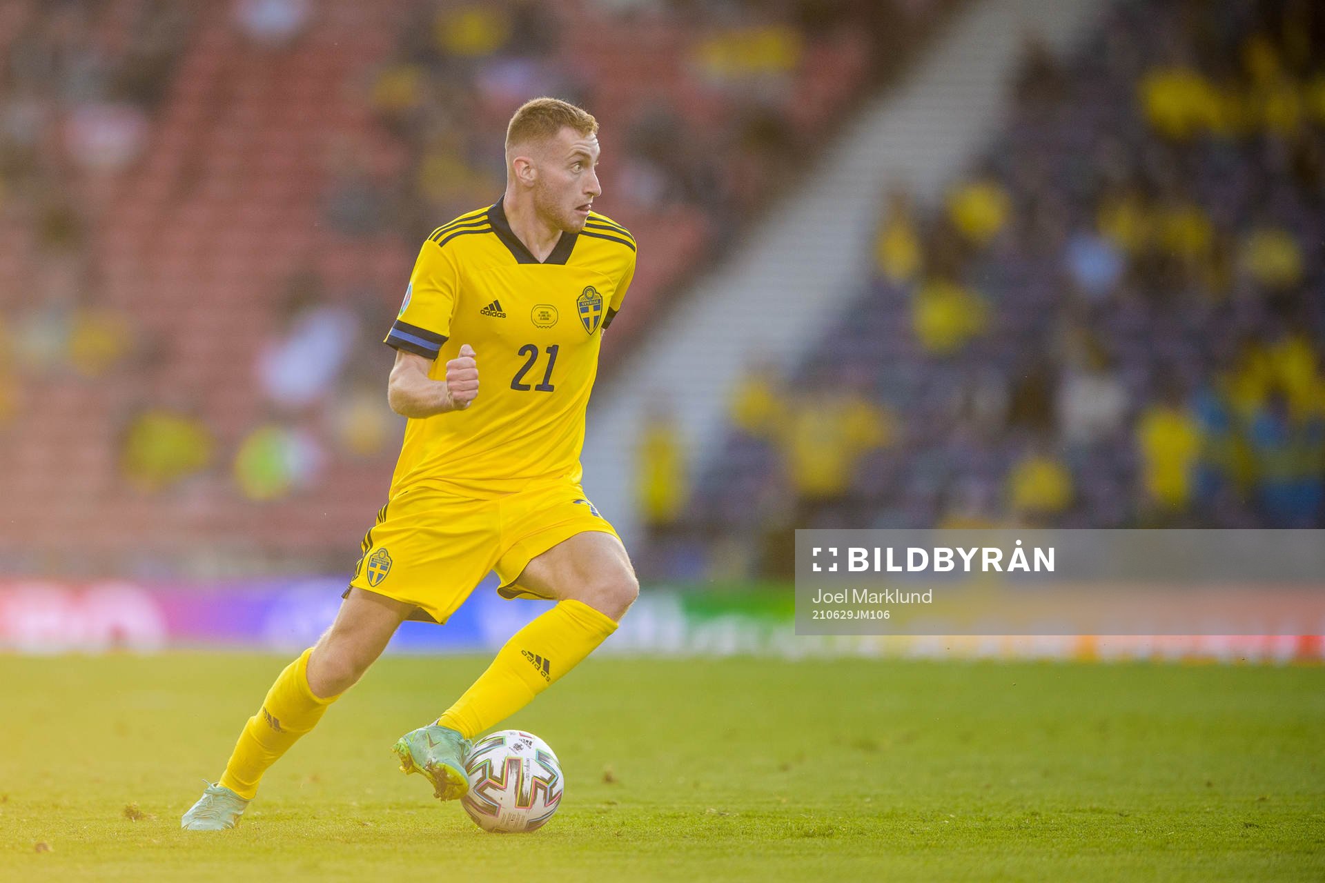 Dejan Kulusevski of Sweden