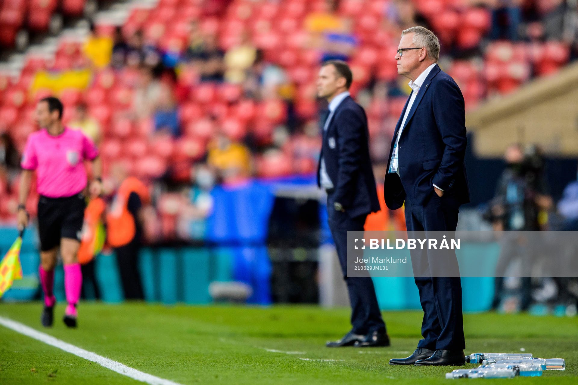 head coach Janne Andersson of Sweden