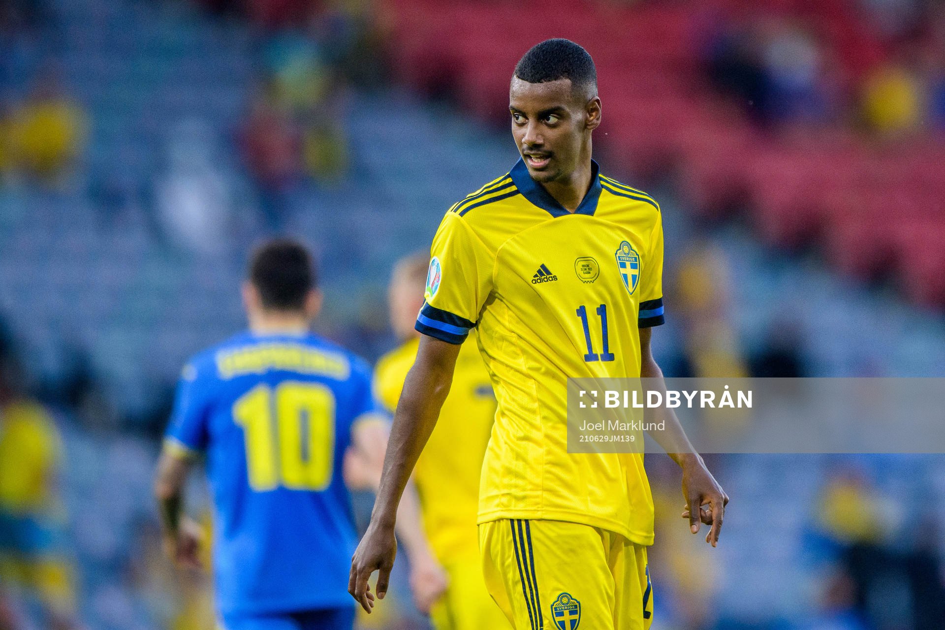 Alexander Isak of Sweden